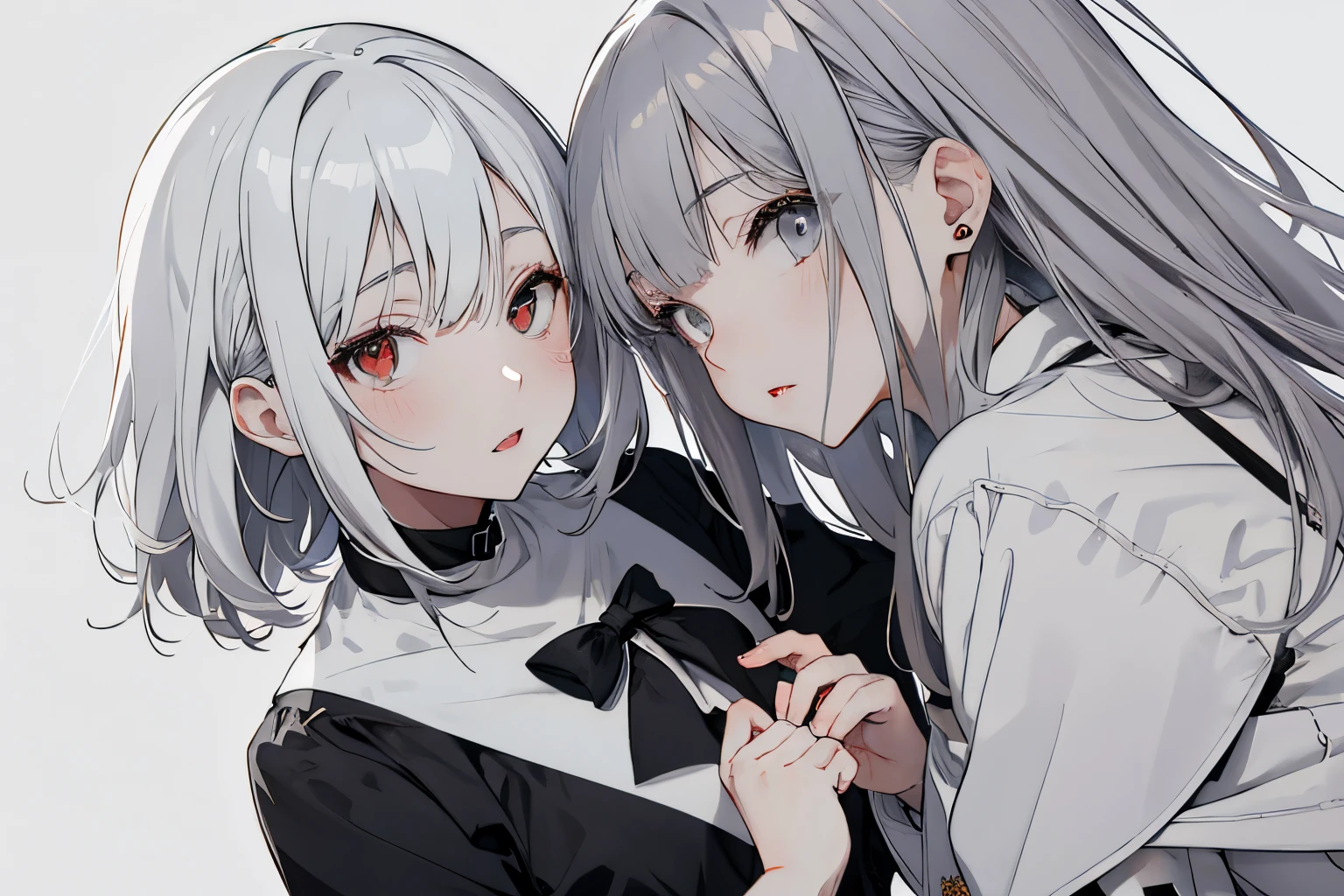 gray eyes