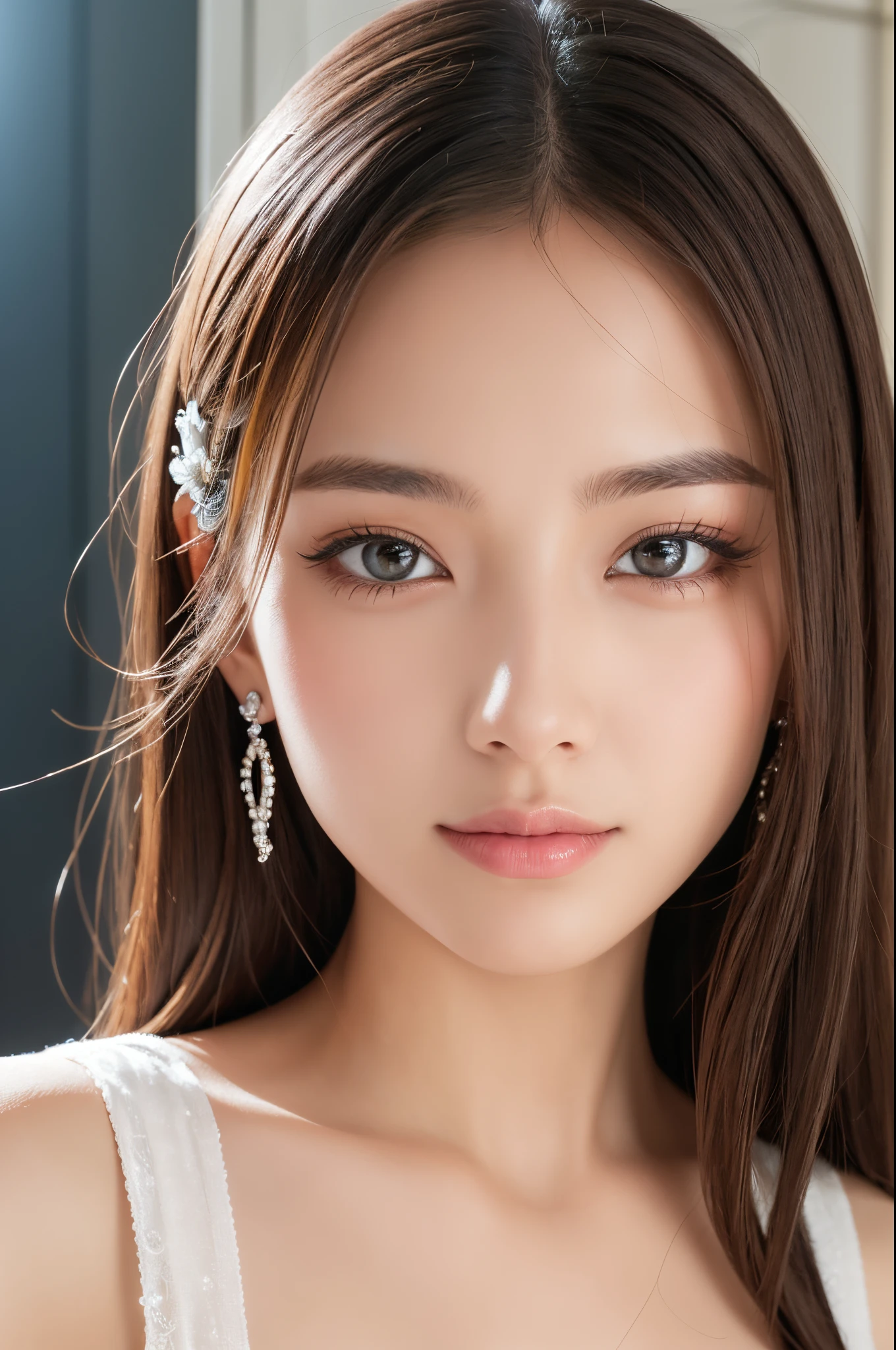 Stunning face,Gorgeous and pure appearance,4k,be full of details,high qulity