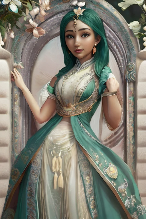 best quality, masterpiece, highres, detailed, 
(anthro jasmine girl:1.3), 
an extremely delicate and beautiful,