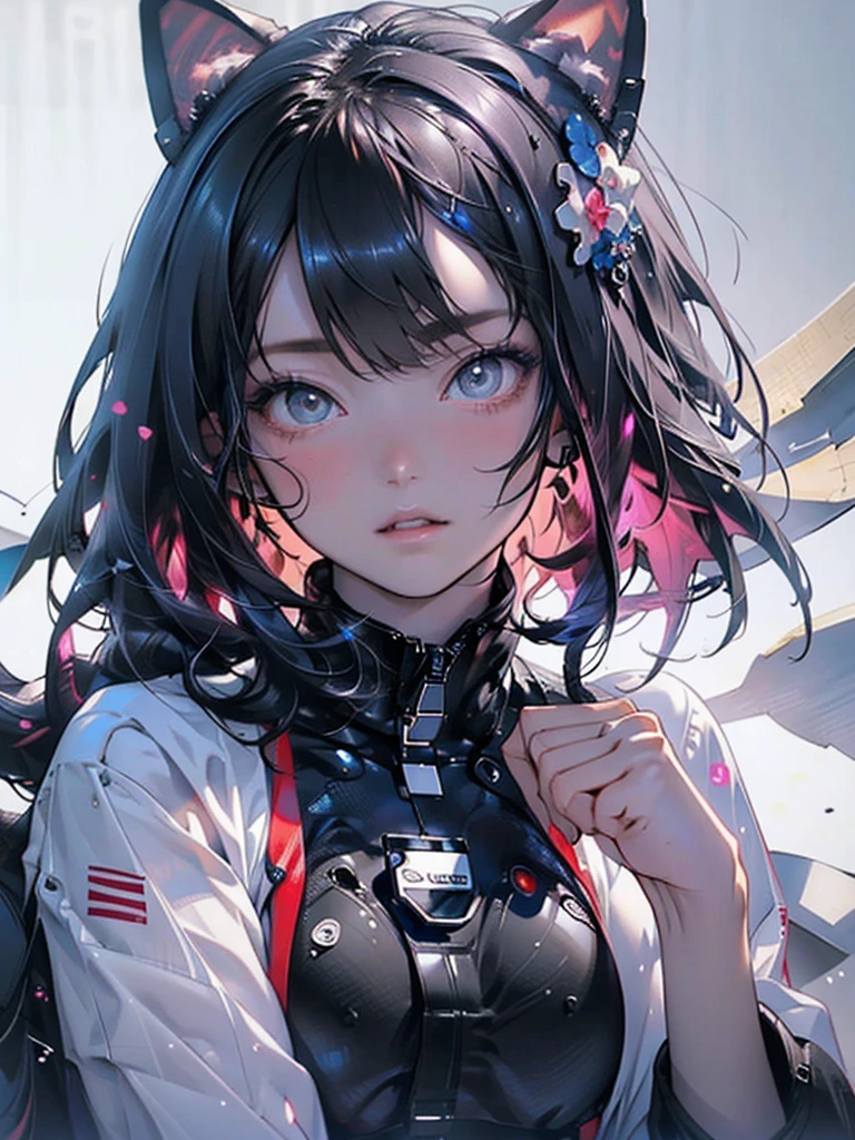 Focus on people。Create and express the best shining composition of the person in a realistic way。((​masterpiece))、(((top-quality)))、((ultra-detailliert))、(A hyper-realistic)、(highly detailed CGillustration)、(extremely delicate and beautiful)、Masterpieces of beautiful girls、top-quality、Realistic skin feeling、Realistic fabric、Realistically exaggerate the material of the fabric、Realistic texture、japanes、We will introduce a realist illustration focusing on the center front of girls with realistic and ultra-detailed eyes.。This is the absolute rule, and the following sentence expresses the image quality。 The greatest painter in human history meets an unparalleled beauty、Inuhi is the greatest masterpiece in the history of strawberries, It depicts the most beautiful figure of a lifetime.。 Introducing exquisite beauty and seductive aesthetics。her presence was overwhelming.、A vision that surpasses its predecessors.、Exquisite horror by a hyper-realist artist。 Its beautiful and unique appearance is attracting attention with its futuristic fashion.。Her shirt is、Design with attention to detail。 Her face is、Black lips and eyeliner contrast against her pure white skin、Its beauty is even more outstanding.。her clear eyes、、Attract the viewer with brilliance、Let&#39;s temporarily acquire that strength and delicacy.。 Here's what、That is the image of a beautiful girl that we aimed for..。 Its strong、A gorgeous and delicate presence、Has a mysterious power that attracts everyone。High-quality images are reproduced、Her attractive parts come to light。Here's what、it&#39;s the best masterpiece we&#39;ve ever made.、The beauty and individuality of this work will remain forever in the future.「not exceed。」The image should be hyper-realistic, Highly detailed, High resolution 16k. Sony Alpha 1 mirrorless camera and Sony FE 24〜Using the 105mm f/4G OSS Lens. Set the ISO sensitivity to 32,000 and shutter speed to 1/125 sec. The image is、It is necessary to put it in the frame so that the girl is in the center, Vast starry sky and gentle hills above "princessmononoke" In the background. --ar 16:9 - V5.1 --Style raw --Q 2 --S 750
