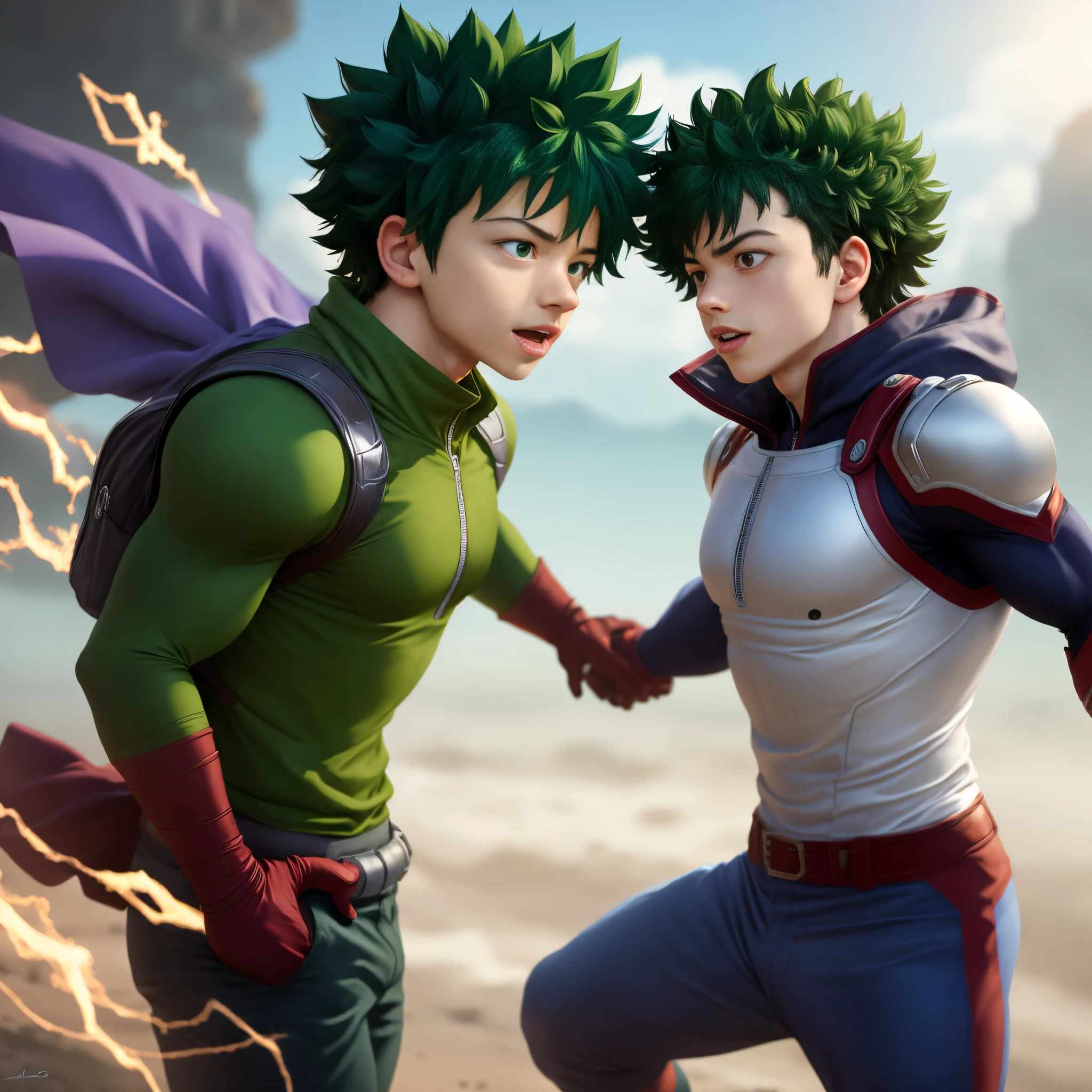 Izuku Midoriya as Savitar