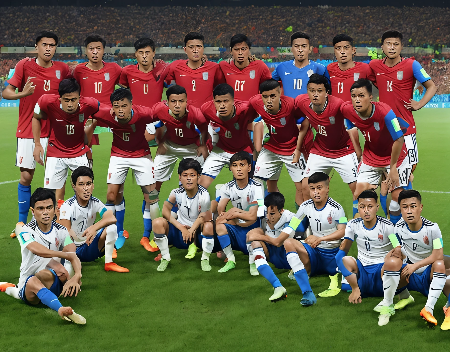 Philippines men's football team playing in the FIFA World Cup