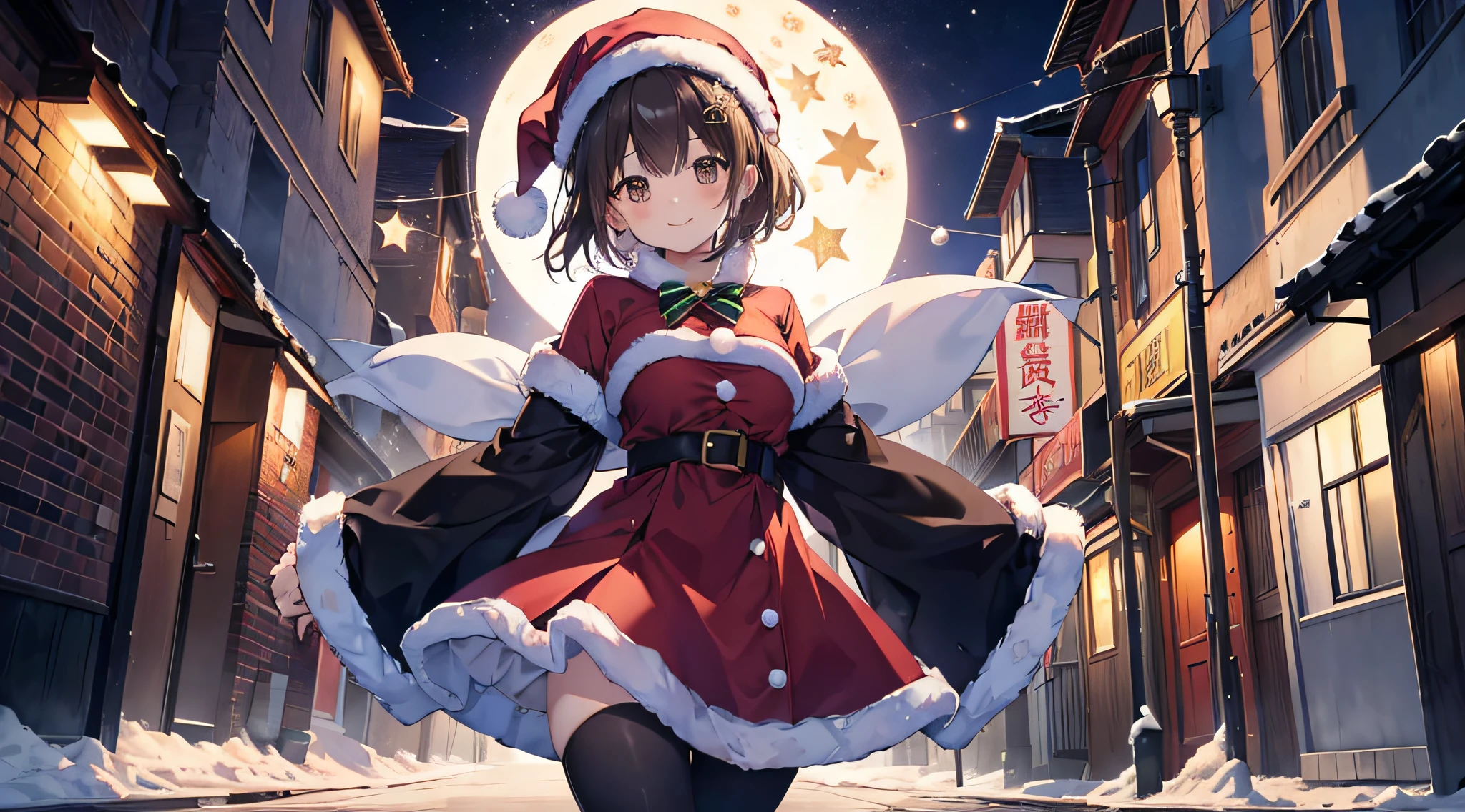 2girls, aerial fireworks, alcohol, astronaut, aurora, balcony, bare shoulders, black hair, bow, brown hair, building, cake, campfire, candle, candlelight, christmas lights, christmas tree, city lights, cityscape, constellation, cooking, crescent moon, cup, desert, double bun, dress, dusk, dust, earrings, earth \(planet\), elbow gloves, embers, festival, fire, fireflies, fireworks, flame, food, full moon, galaxy, gloves, gown, gradient sky, holding plate, holding tray, jewelry, lantern, light particles, lights, milky way, miyamizu mitsuha, moon, moonlight, multiple girls, night, night sky, onsen, open mouth, planet, plate, rocket, shooting star, short hair, sky, skyline, skyscraper, snowing, space, space craft, space helmet, spacesuit, sparkler, star \(sky\), star \(symbol\), starry background, starry sky, starry sky print, summer festival, tanabata, tanzaku, telescope, twilight, ufo, window, wine glass, steampunkai, <lora:SteamPunkAI:0.4>