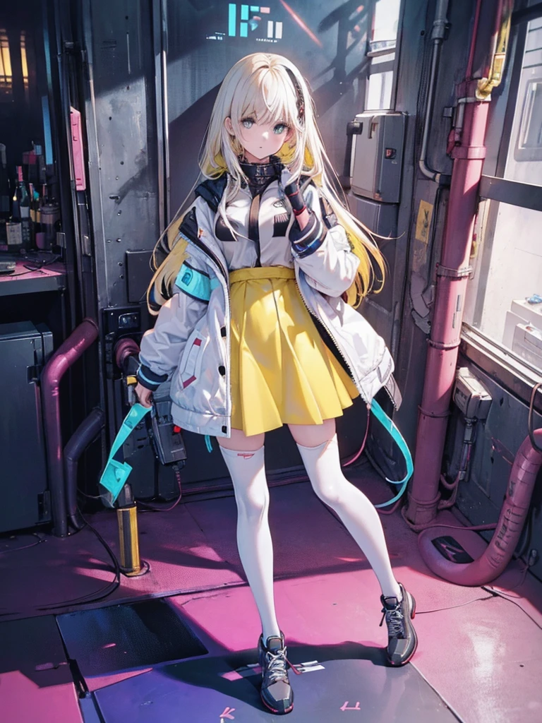 Circular image, (Representative work: 1.3), (Best Quality: 1.2), (Ultra Fine Illustration: 1.2), (Masterpiece), High Quality, High Definition, (SOLO: 1.4), (Circle image)), [(White background: 1.1): 5], [(Cyberpunk: 1): 5], [(Game Character Portrait: 1.2): 5]

{1 girl}, {solo}, ((full body)), {{{5 fingers}}}, ((yellow)) long hair (yellow and (white)), long hair, full body, pantyhose, watch viewer, from above, aqua eyes, cyberpunk,