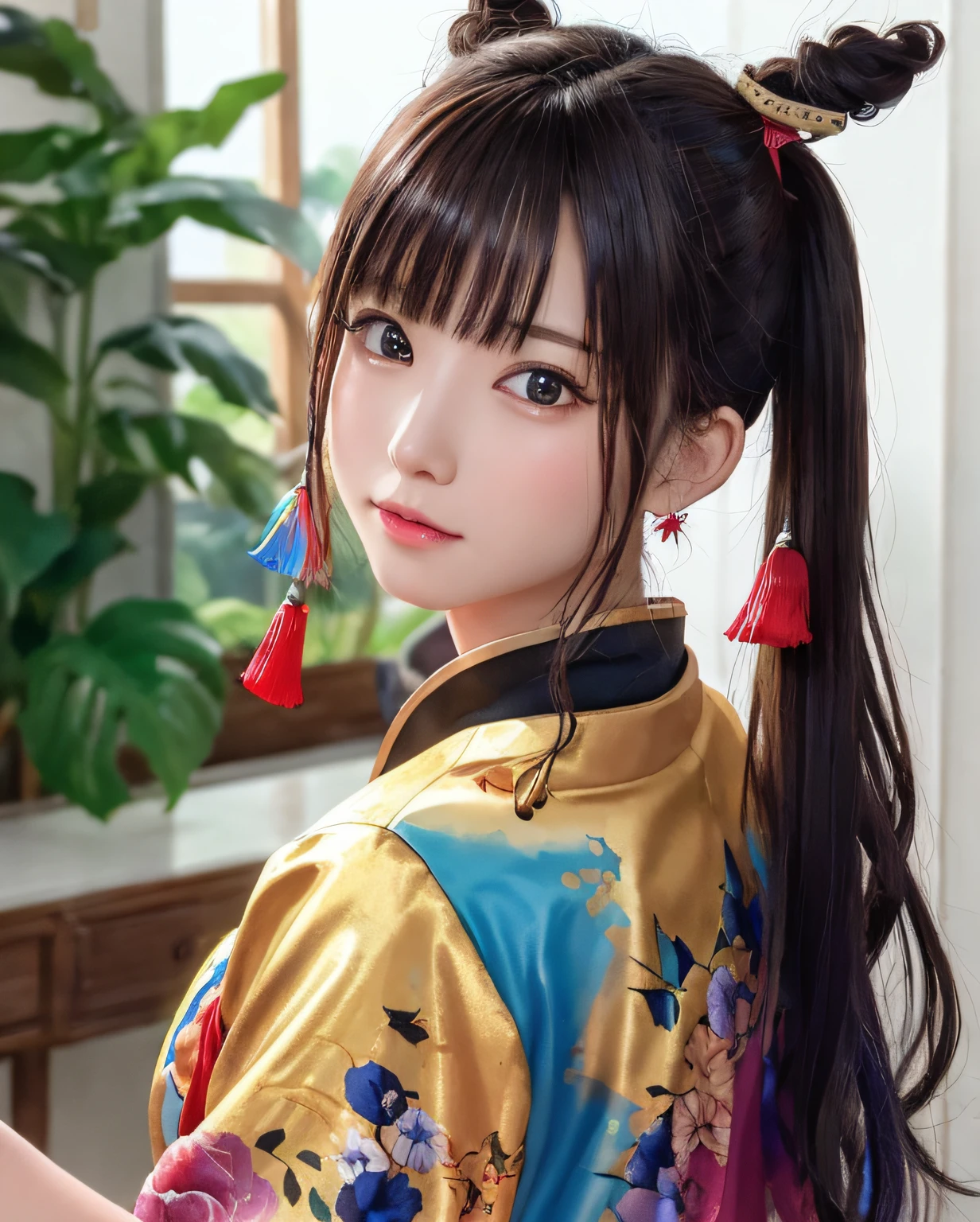 (8k, RAW photo:1.2),best quality, ultra high res,dramatic angle,(fluttered detailed color splashs), (illustration),(((1 girl))),(long hair),(rain:0.9),(hair ornament:1.4),there is an ancient palace beside the girl,chinese clothes,(focus on), color Ink wash painting,(color splashing),colorful splashing,(((colorful))),(sketch:0.8), Masterpiece,best quality, beautifully painted,highly detailed,(denoising:0.6),[splash ink],((ink refraction)), (beautiful detailed sky),moon,highly,detaild,(masterpiece, best quality, extremely detailed CG unity 8k wallpaper,masterpiece, best quality, ultra-detailed),(Lycoris radiata),