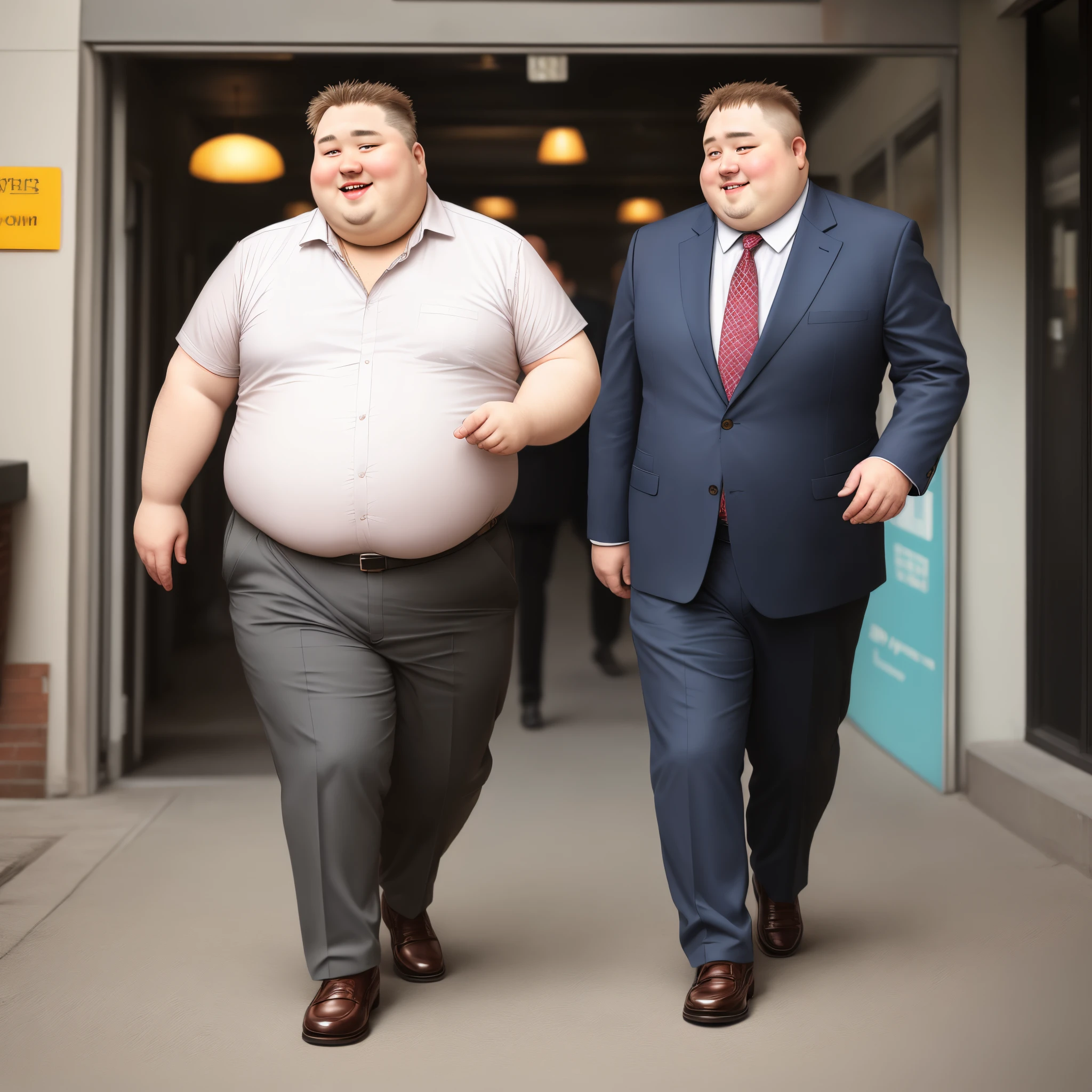 Old man in suit,fat guy,POMO,thongs,leather shoes,potbelly,