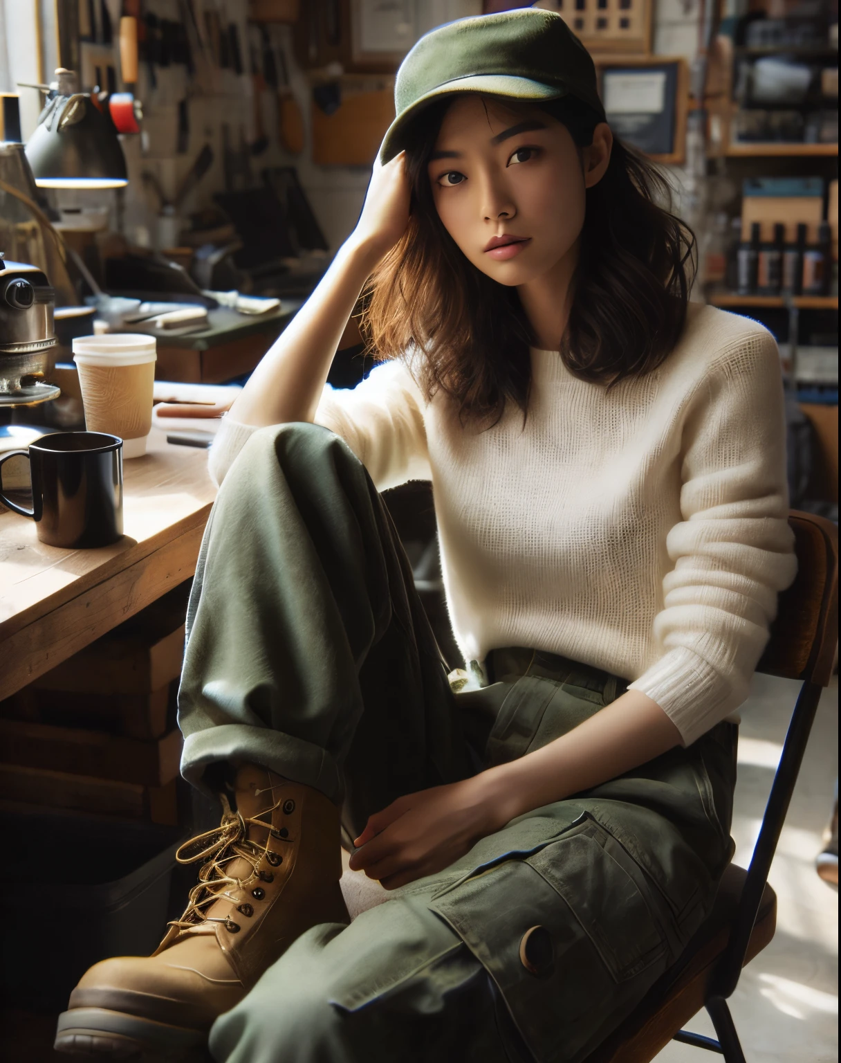 Photorealsitic、Realistic skin textures