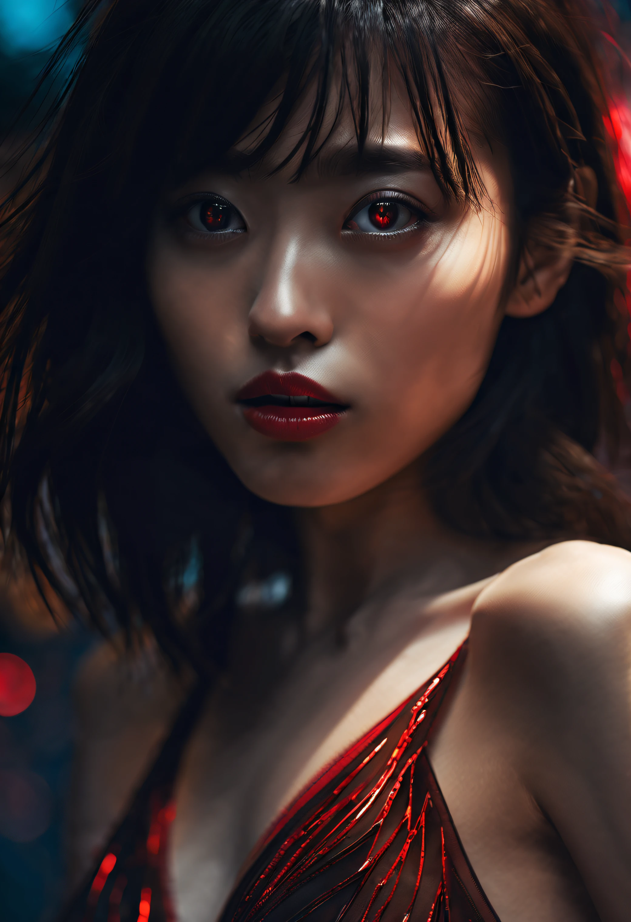 The artwork:Bastian Lucouf Deja 8km race, hard disk, A masterpiece of precision and precision, Haruka Fukuhara'sexy winter fashion look, Pantijo, tights, Haruka Fukuhara no bra, Transparent, deep brown eyes, red iris and brown eyeball, medium shot, Black hair, organic shape, hard edge, Anatomically correct body, sexy sexy pose, Hyper realistic, elegent,Cinematic lighting, Highly detailed, intense colors, Octane rendering Haruka Fukuhara, Surreal mood, Shimmering rich colors, iridescent accents, Dramatic shadows,Dynamic and atmospheric lighting, Anamorphic Lenses, Sharp Focus, complex, High-resolution masterpiece by Bastian Luków Deja, In the style of Bastian Luków Deja