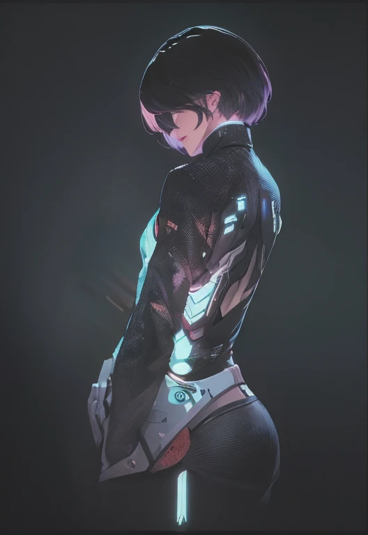 ((La mejor calidad)), ((obra maestra)), (muy detallado:1.3), ...............................................................................................................................................3D, Beautiful (cyberpunk:1.3) Mujer hacker, peinado corto,pelo corto, Volver al visor, cabello grueso, Terminal de ordenador operativo, Pantalla montada en la cabeza, computer server, Pantalla LCD, fiber optic cable, Logotipo de la empresa, HDR (High Dymanic Range), Trazado de rayos, NVIDIA RTX, Super resolution, Irreal 5, Subsoil Scatter, Textura PBR, Post-procesamiento, Anisotropic filtering, profundidad de campo, maximum sharpness and sharpness, Texturas multicapa, Albedo y Highlight Maps, Sombreado de superficies, Accurate simulation of light-material interactions, proporciones perfectas, Renderizado de octanaje, duotone lighting, ISO bajo, balance de blancos, Regla de los tercios, amplia apertura, 8K RAW, efficient sub-pixels, sub-pixel convolution, glow particles, dynamic pose