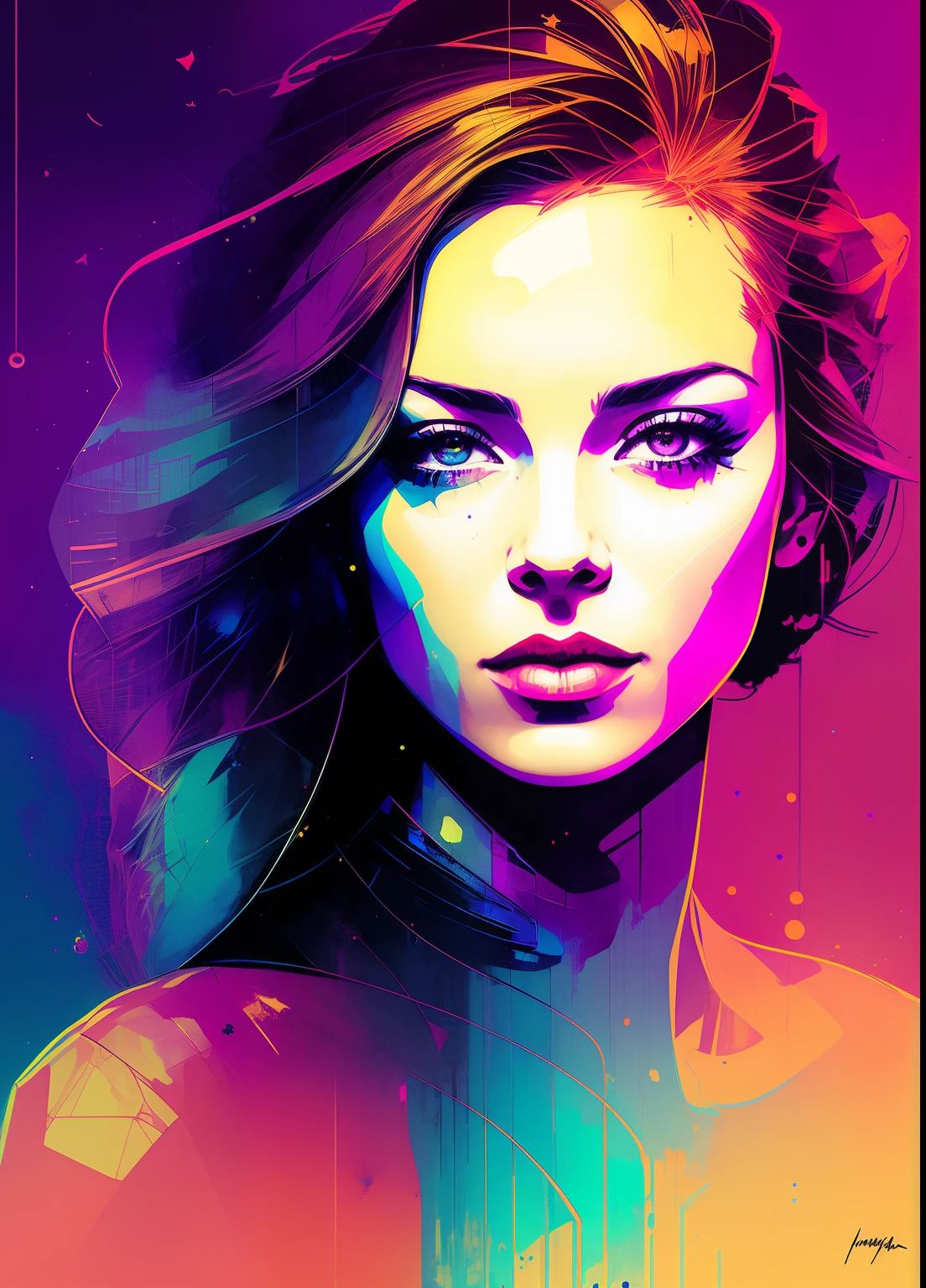 Anthwve Style Nvinkpunk Drunken Beauty Sandman (Hallucinogenic Colorful Soap Bubbles), Jeremy Mann, Sandra Chevrier, Dave McKean, Richard Avedon, Machen Xiaara, Punk Rock, Tank Girl, High Detail, 8K