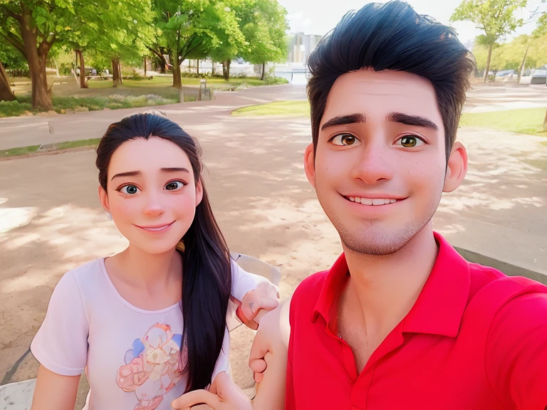 couple selfie