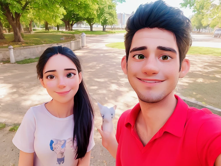 couple selfie
