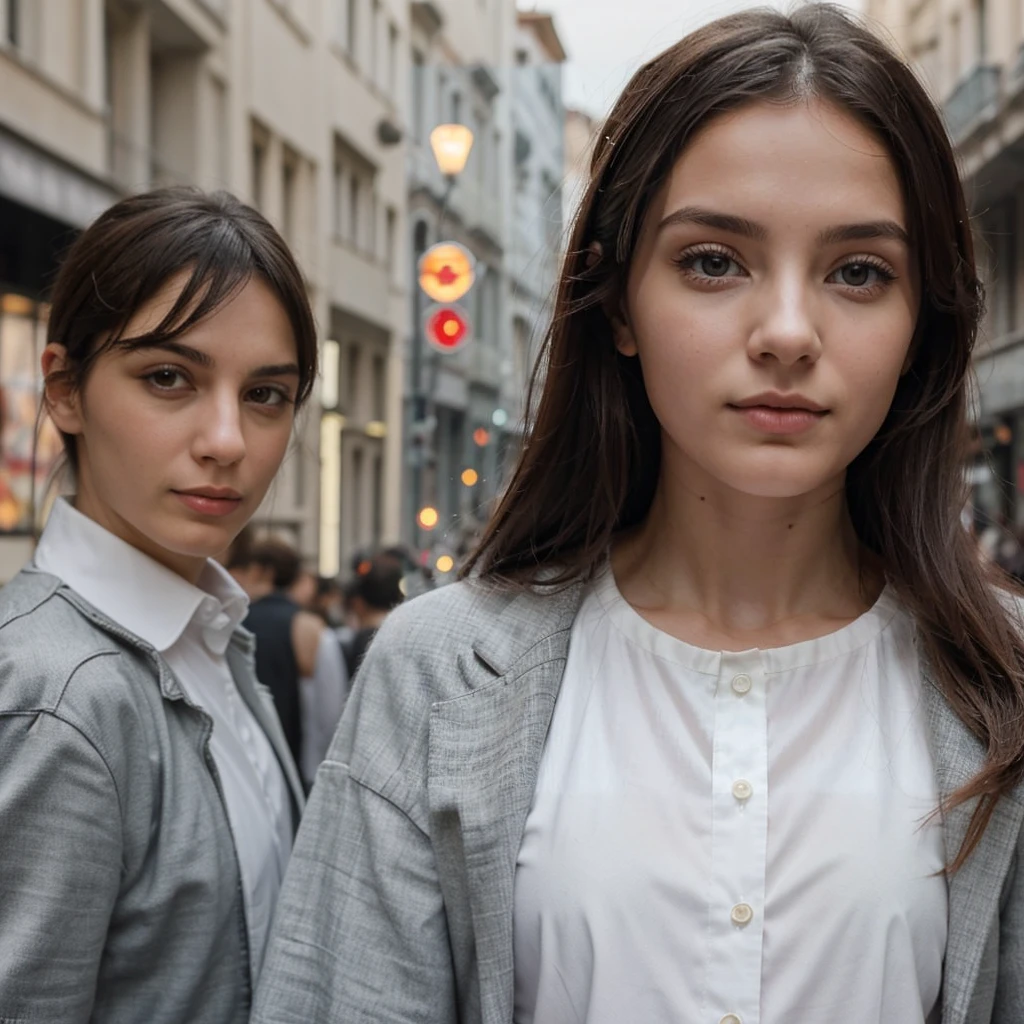 Create a background of a milan' street