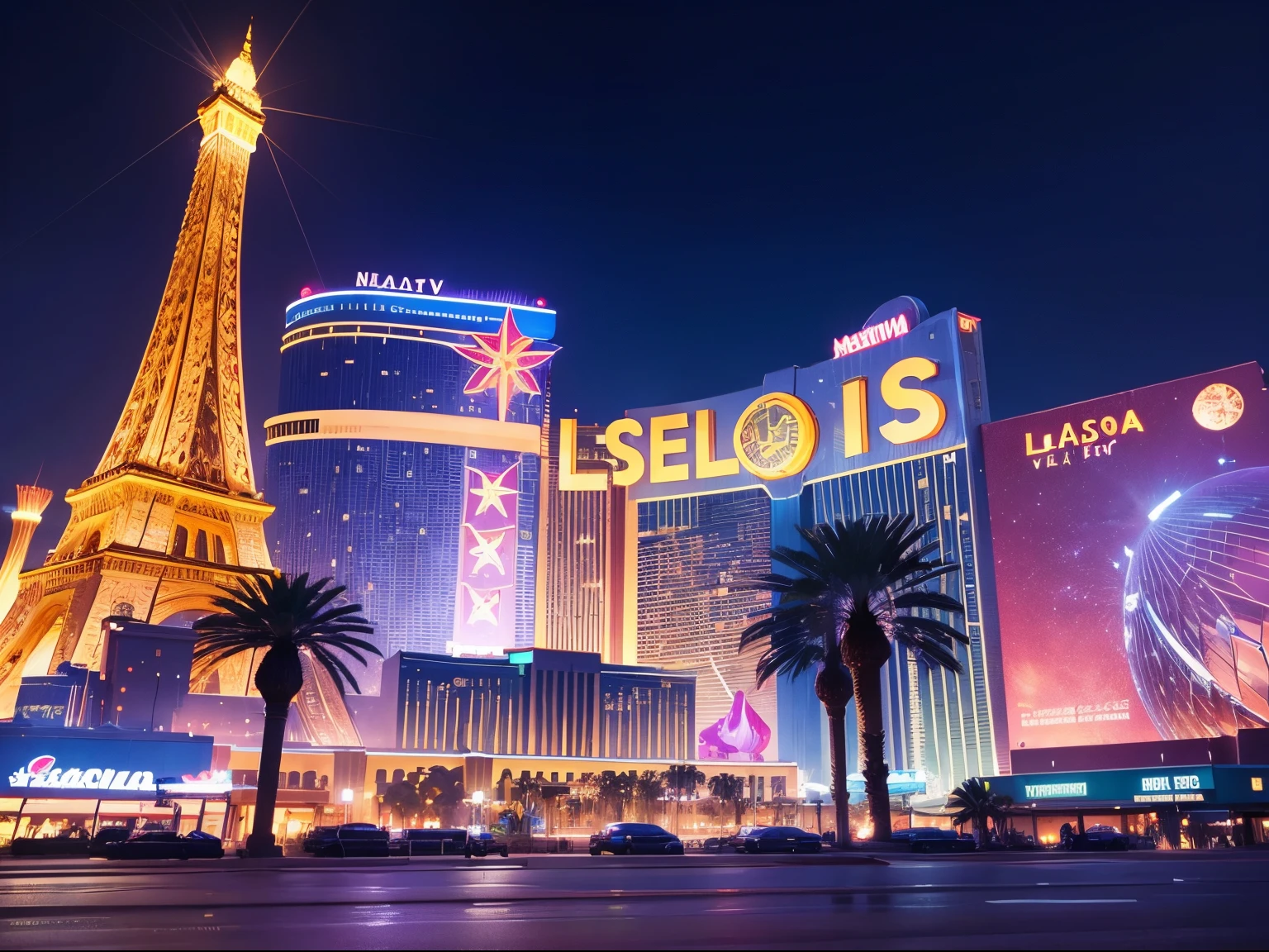 Tourist attraction in the city of Las Vegas.