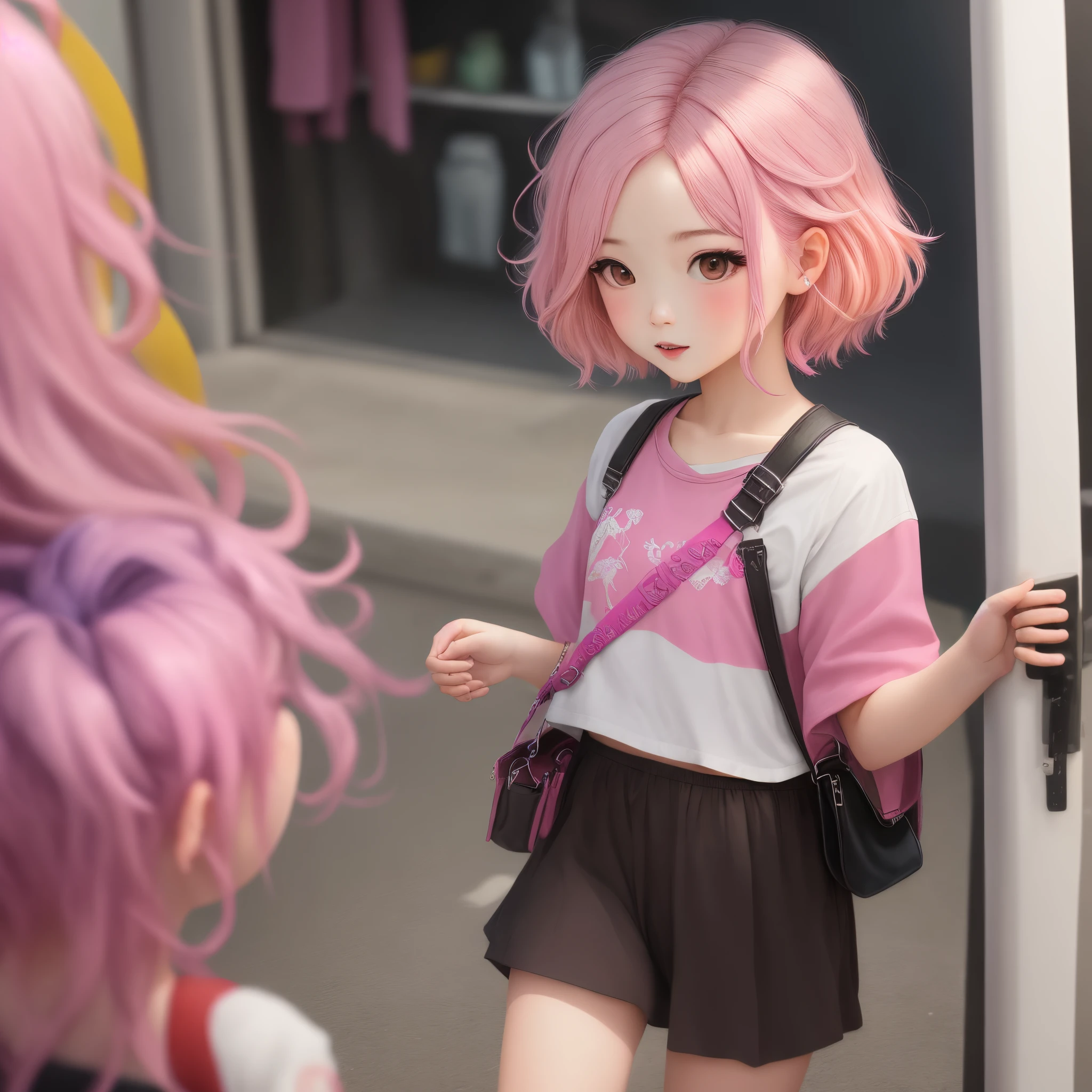 Pink Hair Girl