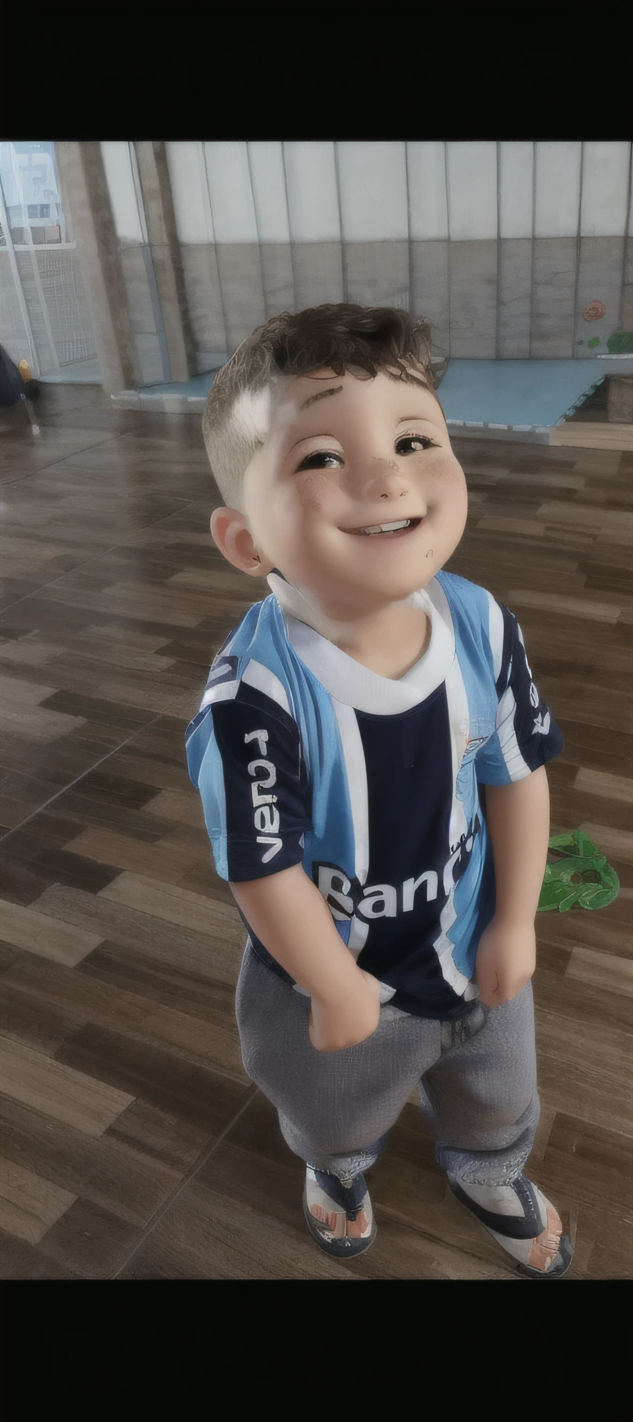 MENINO FELIZ, BRANCO LOIRO SORRINDO