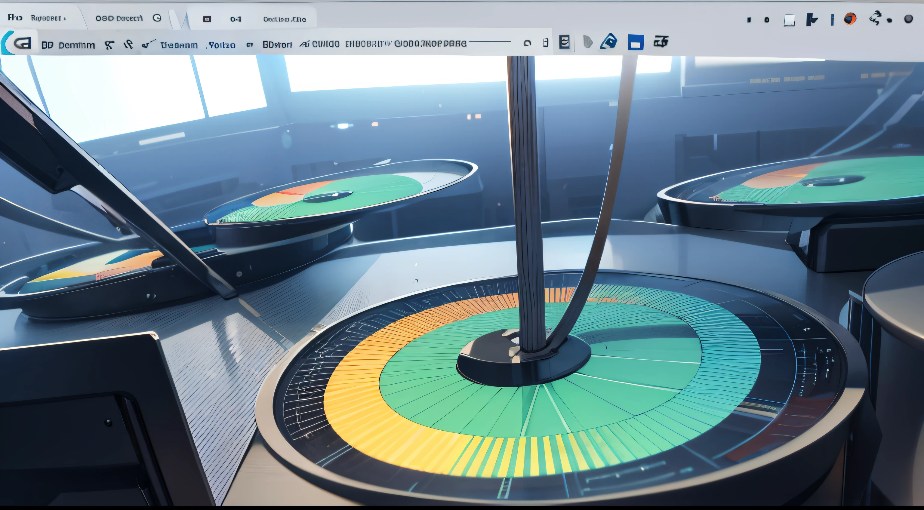 Engaging 3D visualization featuring stunning graphs、glinting