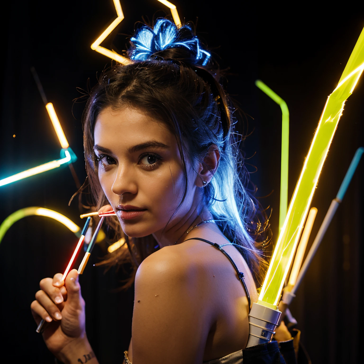 Electric Twizzle sticks