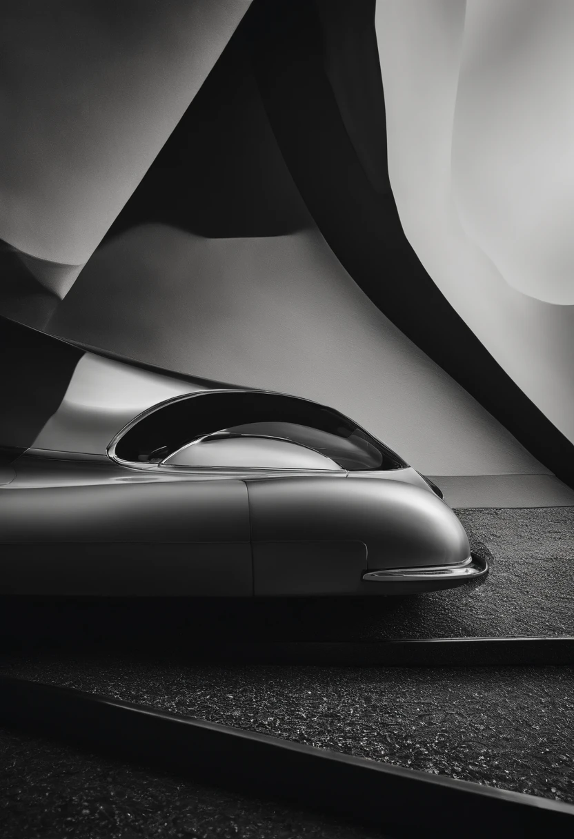 a black and white image of a bold abstract background, focusing on the contrast and textures to create a minimalist and timeless aesthetic