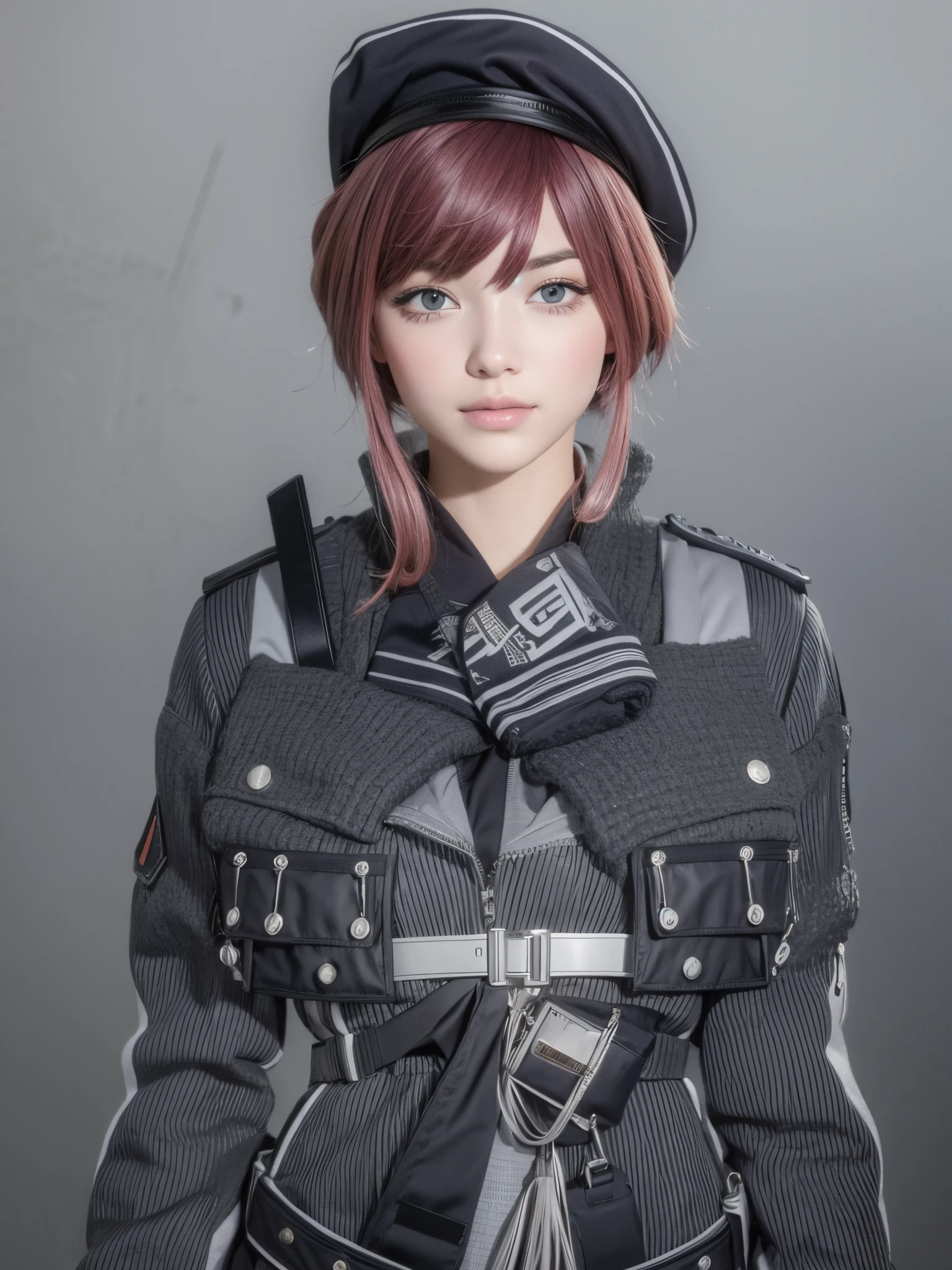 Beautiful girl Solider