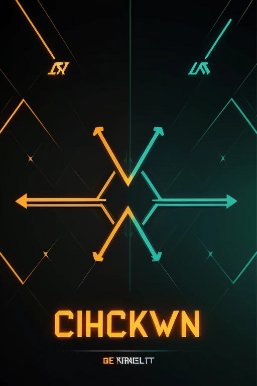 Create an inspiring logo with the theme “Binary Options”. Use vibrant colors like green, blue, and orange to convey energy and confidence. Highlight the text “Binary Options” in a modern and bold font, with a stylization that resembles arrows or financial charts. Add abstract graphic elements that represent the volatility and dynamics of the binary options market, such as upward line charts, moving arrows, or dollar sign symbols. The logo should convey professionalism, security, and profitability in the binary options market.