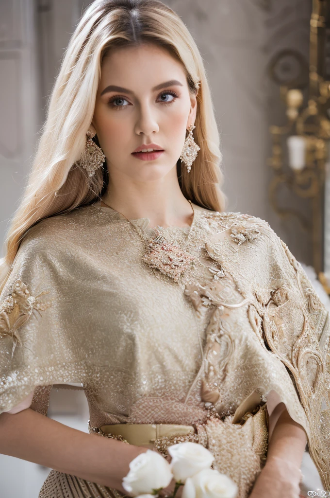 masterpiece, highest quality, approaching perfection, (perfect face:1.1), (high detail:1.1), dramatic, (1guy), pale skin, (long pure white hair:1.4), white eyes, Otto Seppalainen, solo, long hair, white luxury suit, covered navel, snob, albino, Luminous Studio graphics engine, pouty lips, devil magician, volumetric lighting, detailed eyes, (8k wallpaper masterpiece), hyper detailed, intricately detailed, overwhelmingly pixel perfect, roses, fashion, on side, looking at viewer, BalenciagaStyle