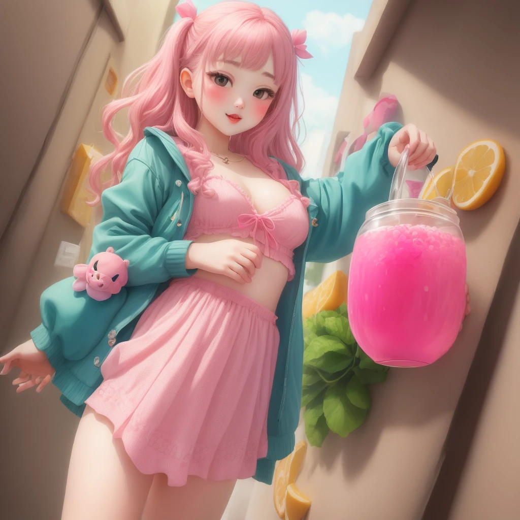 A juicy pink best quality