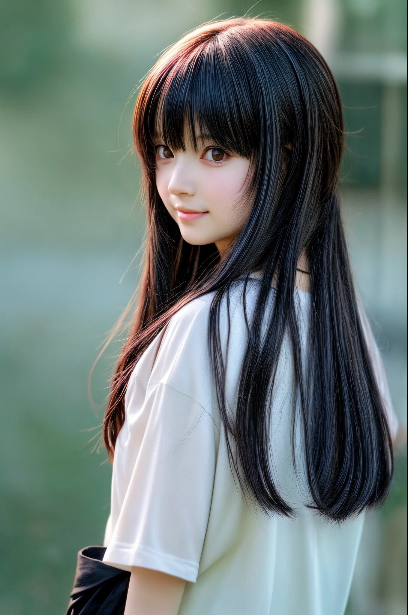 me imagine como uma personagem de anime