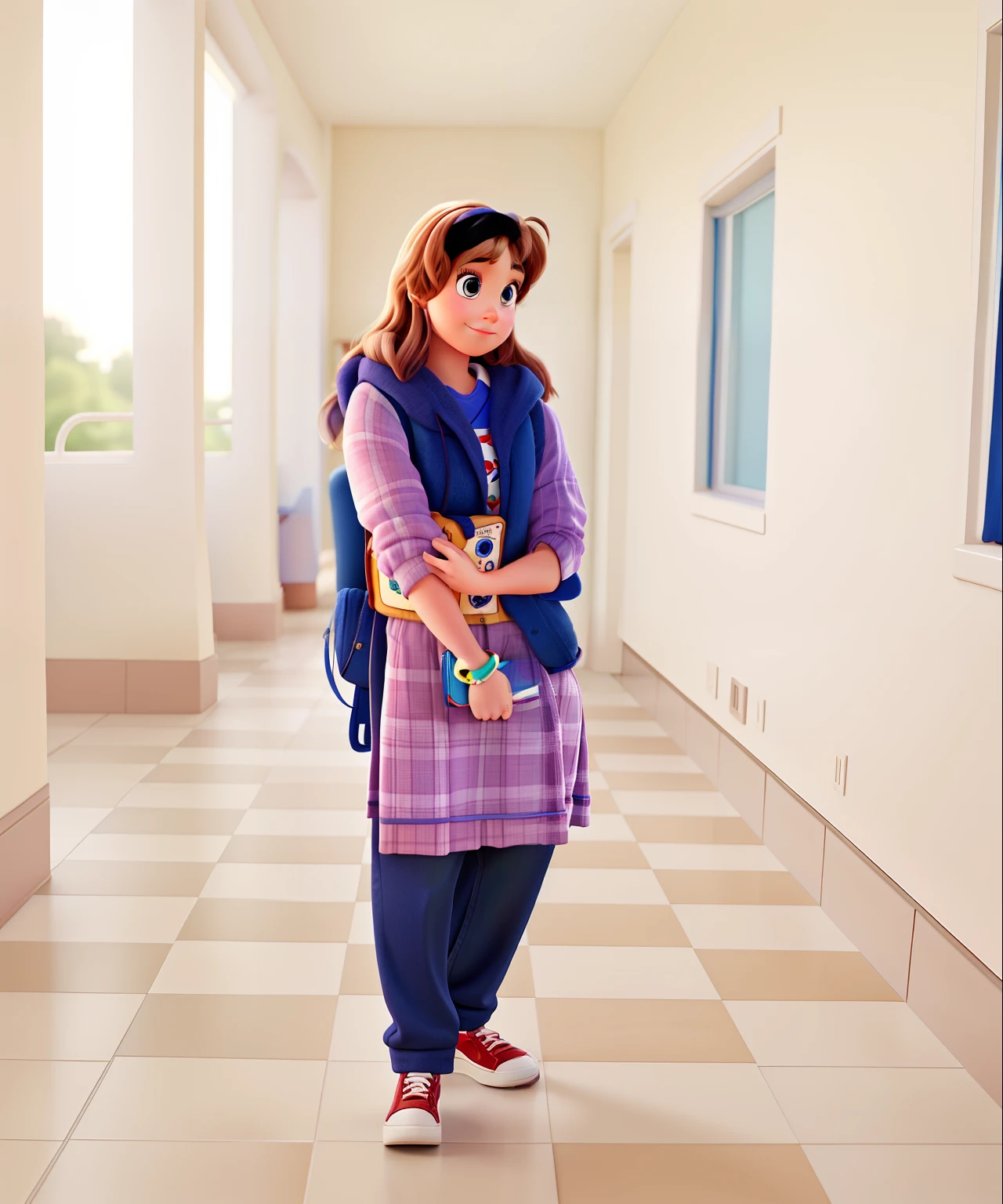 Disney cute college girl Disney pixar