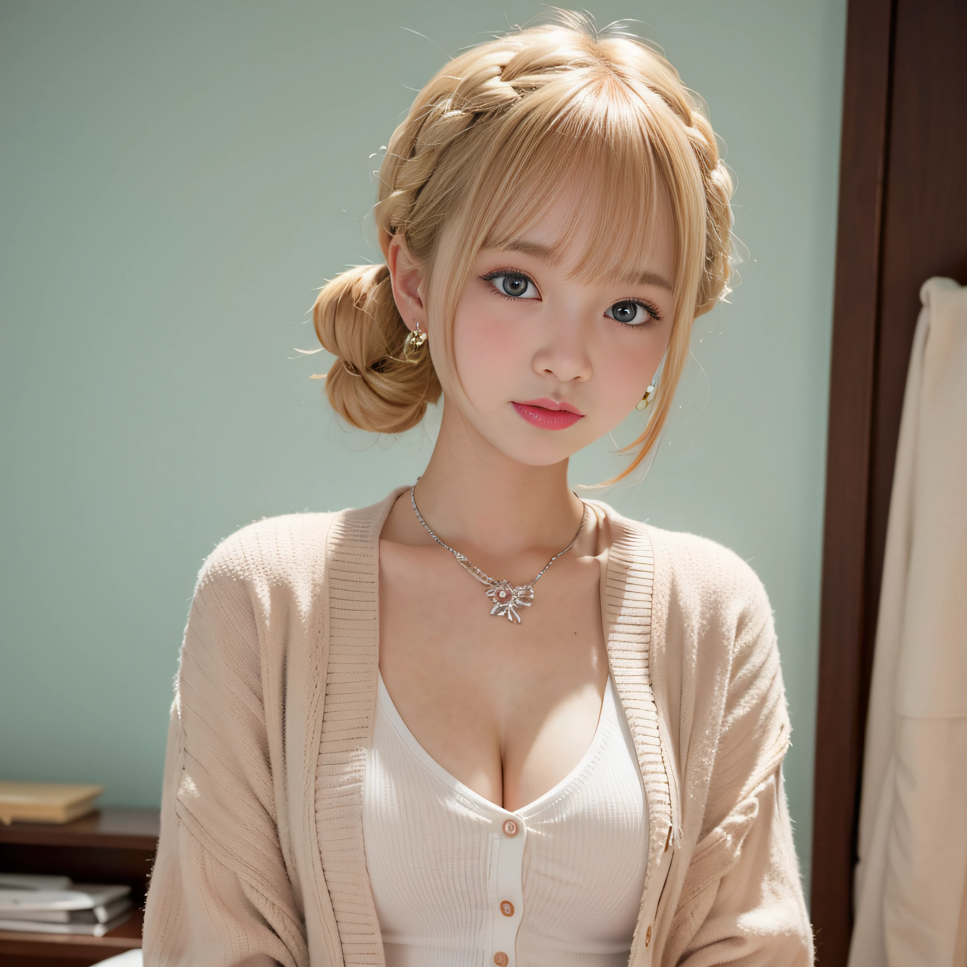 kawaii、、cleavage of the breast