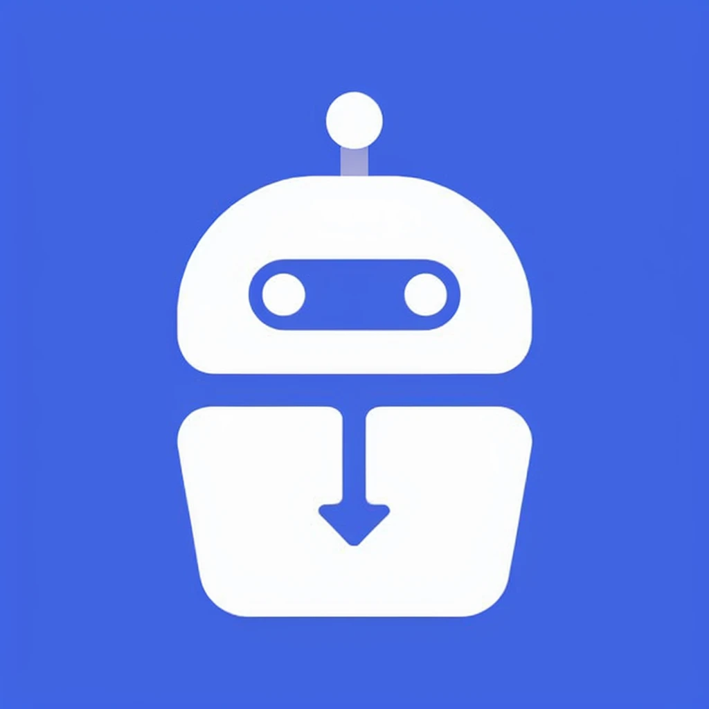 a white robot with an arrow pointing up to the right, icon for an ai app, with ai theme, ai startup, robot icon, diaper disposal robot, friendly robot, ( ( robot cyborgs ) ), droid, strong artificial intelligence, avatar image, cute robot, a robot, sleek robot, artificial intelligence logo, robot design, adorable friendly robot