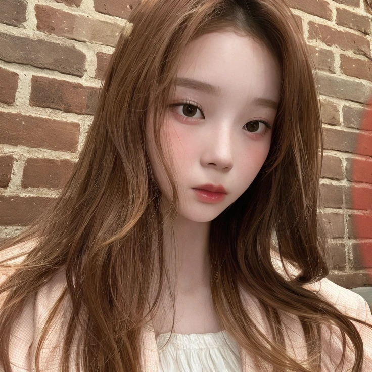Un primer plano de una mujer con cabello largo y una camisa blanca, ulzzang, Chica coreana, Heonhwa Choe, Jaeyeon Nam, Sun Yunjoo, Hermosa mujer surcoreana, Joven y adorable rostro coreano, Hermosa joven coreana, Hermosa joven coreana, Sakimichan, Jinyoung Shin, Lee Ji-eun, Lee Ji - Eun, Chiho