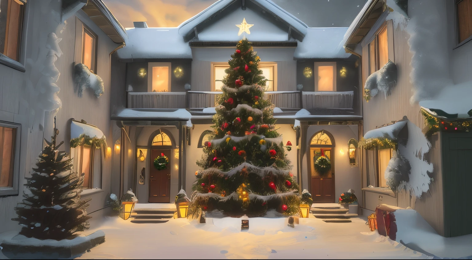 Christmas cottage