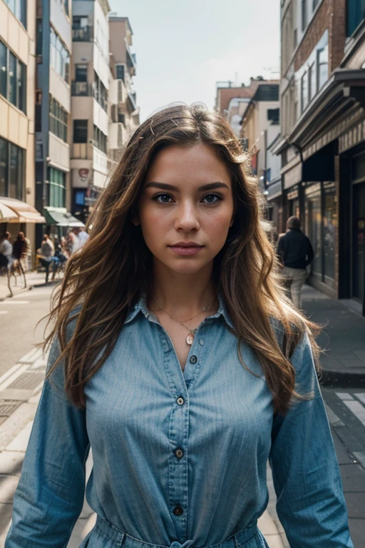 best quality,4k,8k,highres,masterpiece:1.2,ultra-detailed,realistic:1.37,medium,beautiful detailed face,gorgeous blonde girl,long wavy hair,sparkling blue eyes,fashionable outfit,stylish accessories,vibrant city street,pedestrians passing by,bustling urban environment,bright sunlight,shadows and reflections,leisurely walking pace,confident and carefree expression,urban landscape in the background,street art and graffiti,mixed architectural styles,contrast of old and new buildings,hustle and bustle of city life,vivid colors and high contrast,bokeh lights in the distance,modern and trendy atmosphere,photorealistic portrait,alpha channel transparency effect,crisp and sharp focus,professional art illustration,emotion and energy captured,impressive attention to detail,impressive depth and dimension,compelling visual narrative,eye-catching aesthetic,impactful and engaging composition,flawless skin texture,authentic human likeness,effortless yet captivating presence
