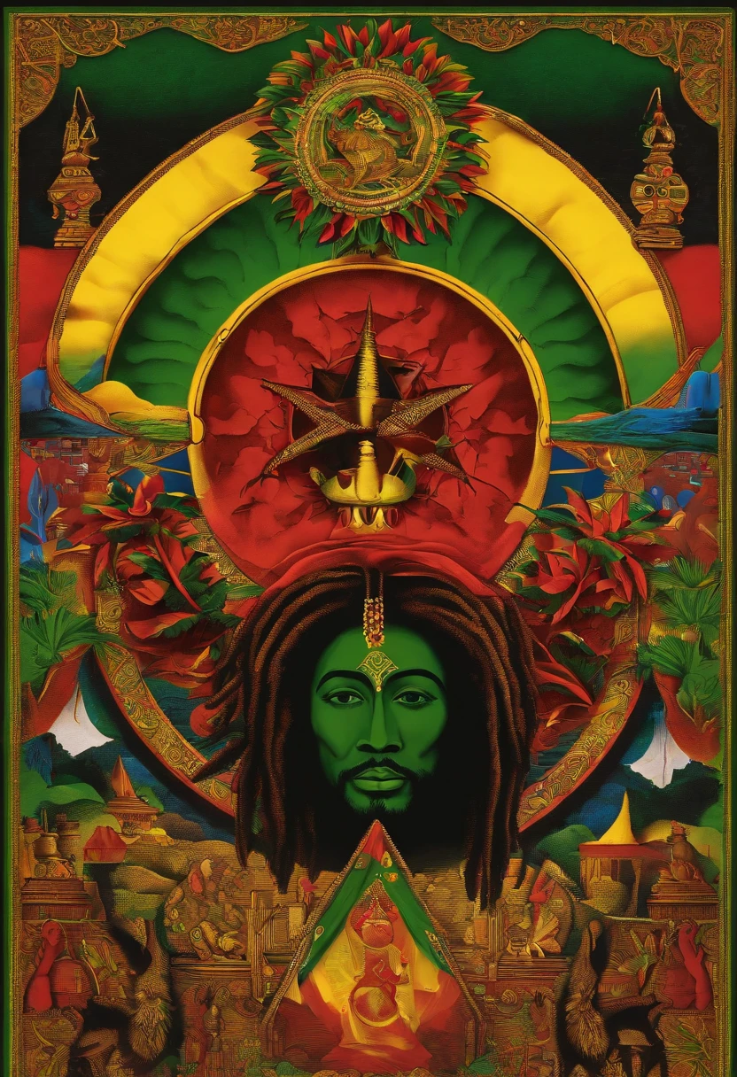 rastafari symbols in reggae cores