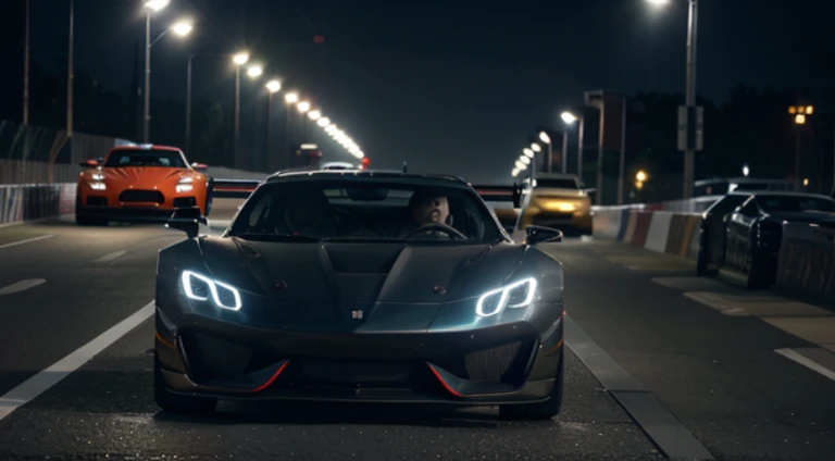 cars wallpaper,high quality,ultra-detailed,colorful,vivid colors,stunning,high-res,4k,8k,hi-res,UHD,professional,photography,sharp focus,studio lighting,physically-based rendering,bokeh,urban landscape,city streets,fast cars,sport cars,sleek design,shiny metallic paint,glowing headlights,blurred background,acceleration,adrenaline rush,racing cars,exotic cars,luxury cars,stylish,modern,impressive,showcase,automotive art,concept cars,nighttime cityscape,speed,swerving,skinny tires,open road,androgynous driver,futuristic,electric vehicle,Muscle cars
