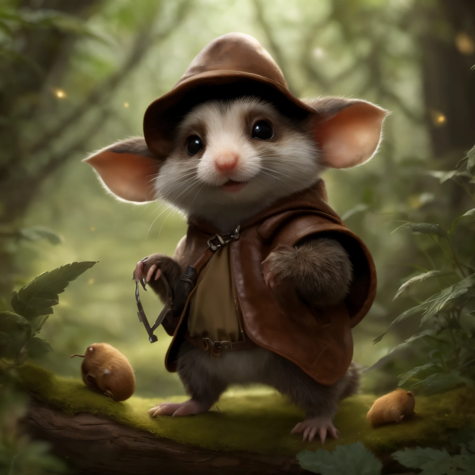 真实感, Realism, elongated muzzle, gremlin, mole-like, Gremlin looks like a Djungarian hamster, tmasterpiece, Brad Jongsan walks in the jungle (Night of the Fireflies), (higly detailed: 1 1), rough face, natural skin, hiquality, NSFW, pretty eyes, (Detailed face and eyes), (s face: 1 2), tumult, Complementary, real-photo, ...PSD, Lightweight Film Photography, sharp-focus, contrast lighting, Detail Skin, high resolution 8k, Crazy detailing, Realistic, professional photo of a, 8K UHD, dslr, soft light, hiquality, film grains, Fujifilm XT3