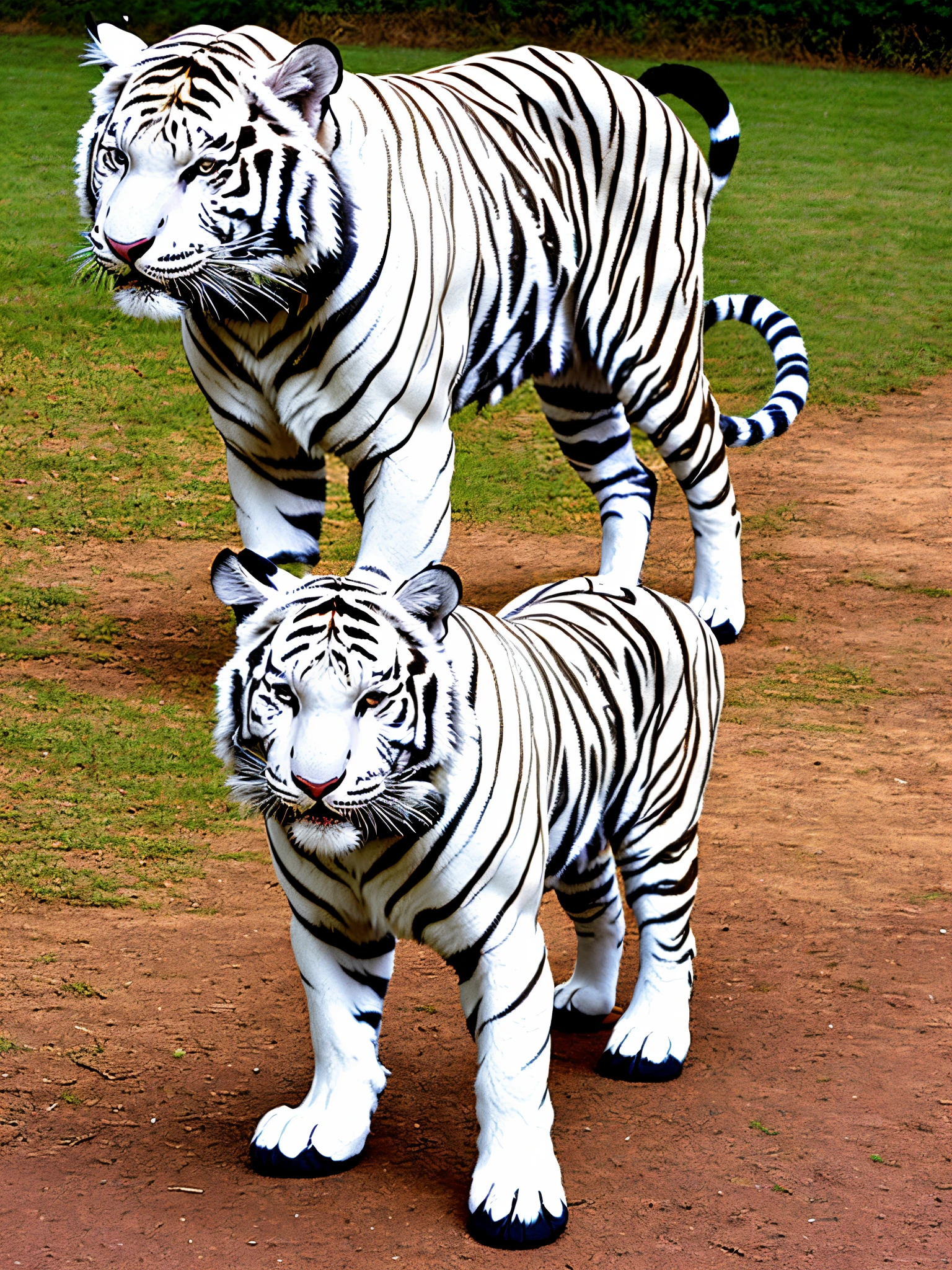 White tiger fursuit