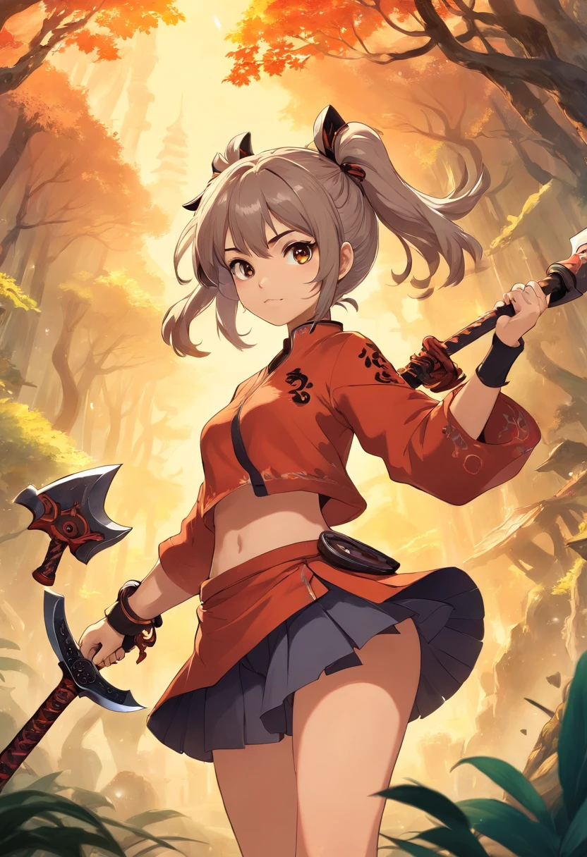 blade and soul girl with axe