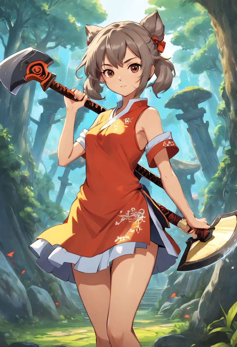 blade and soul girl with axe