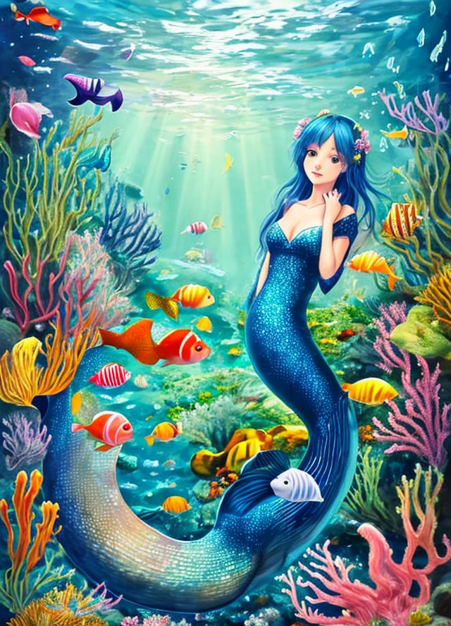 mermaids、1人