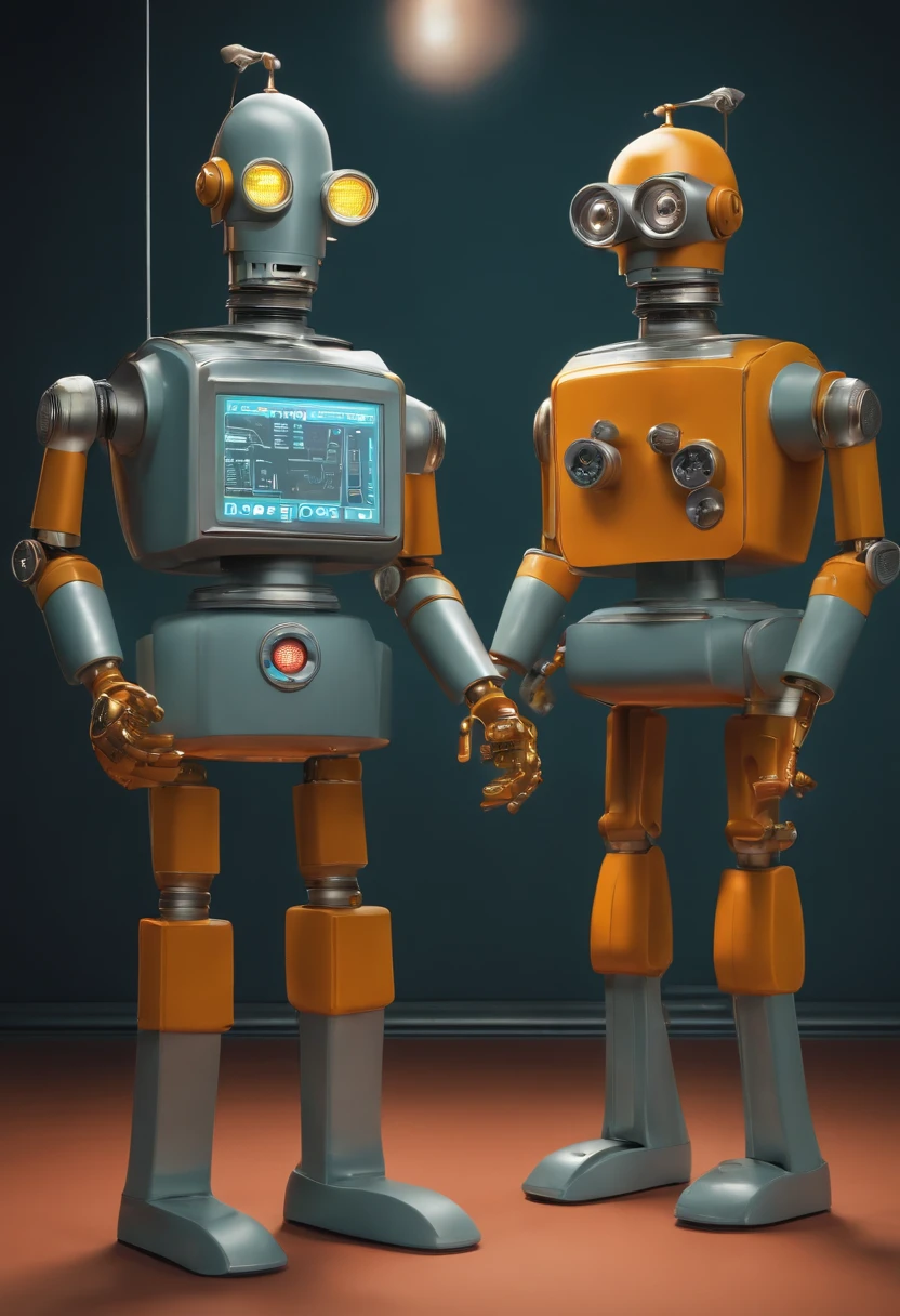 A photo of Bender at a robot golf course,Futurama,He often has a beer and cigar. Being that he is a robot, he doesn’t wear clothes. He is gray and made of simple geometric shapes. His arms are flexible tubes. His body has a "shiny metal ass", two legs, two "Extens-o-matic" arms (right called "Gropie" and left "Cheatie" by Bender) with three fingers each, a head with two replaceable eyes shaped like light-emitting diodes, and a mouth used for fuel intake and voice communication. , male