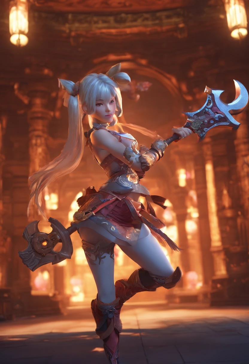 blade and soul girl with axe