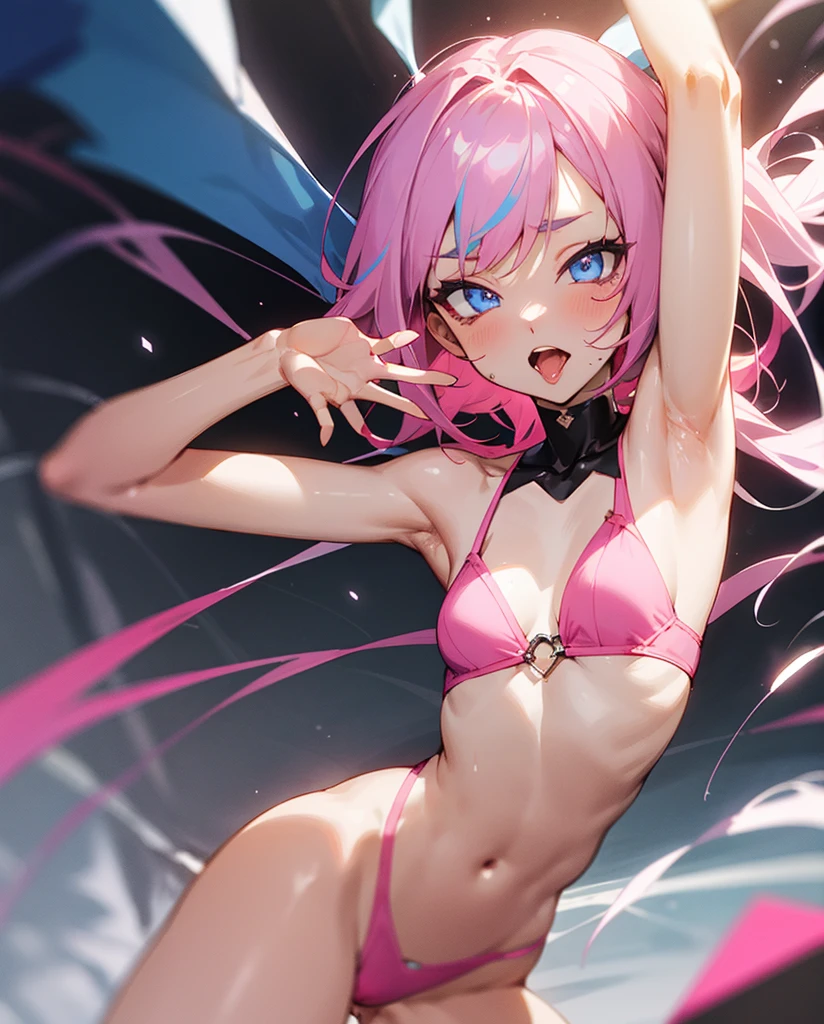 quadratic element,Pink tentacles tie Lori