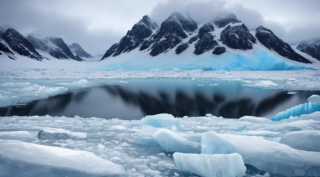Icy landscape