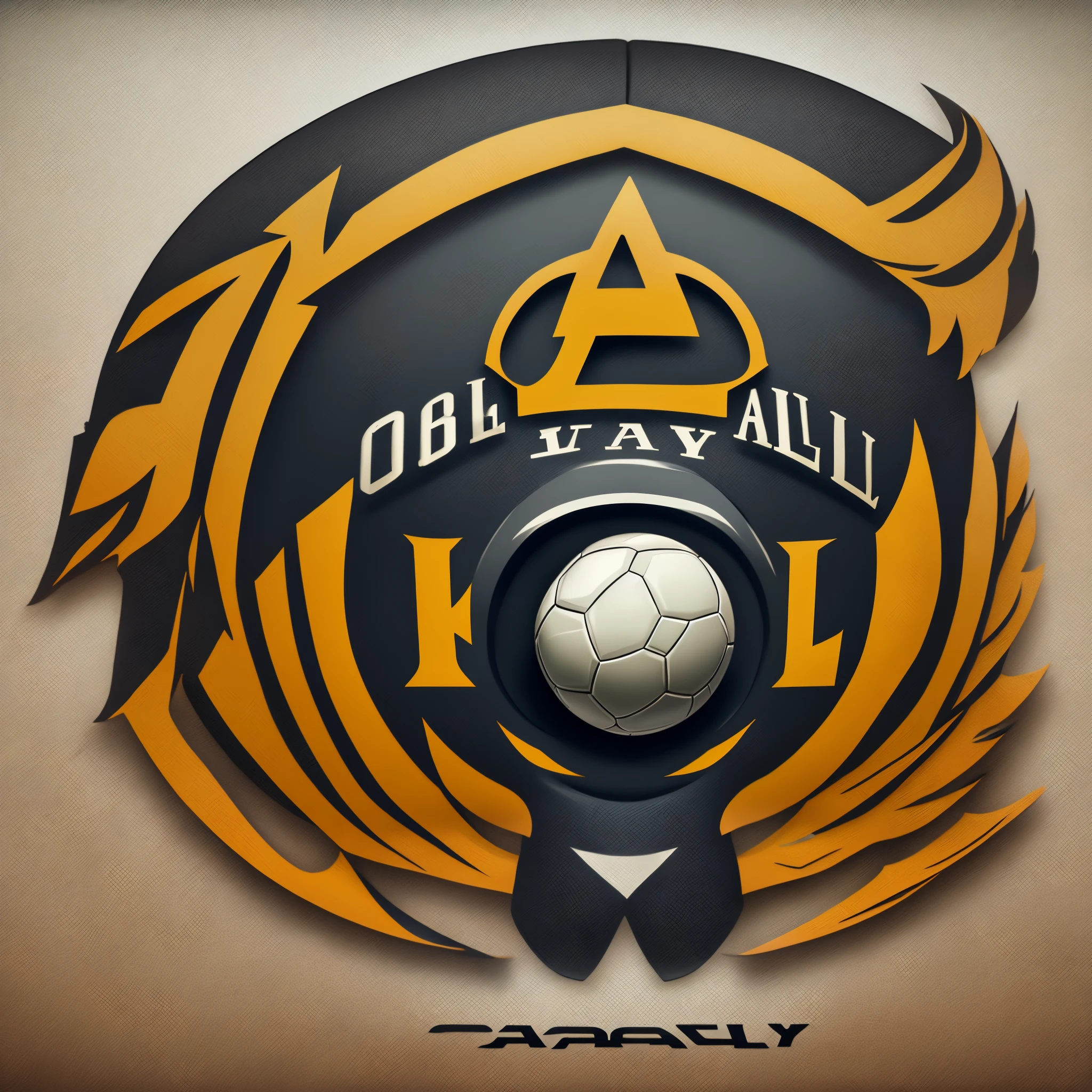a logo for a football team named “Ball Academy”