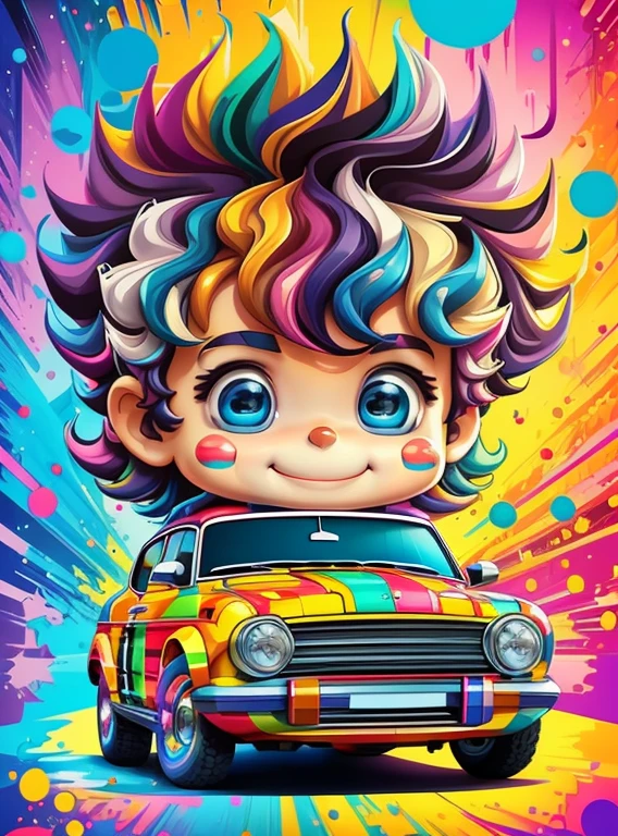 (cute baby boy smiling with cars),(melhor pose),(best angle), (better expression), Eduardo Kobra acolchoamento ,multidimensional geometric wall PORTRAIT, arte, Chibi,
Yang08k, lindo, Colouring,
Primary works, qualidade superior, melhor qualidade, Arte Oficial, Beautiful and Aesthetic, pelos coloridos,
