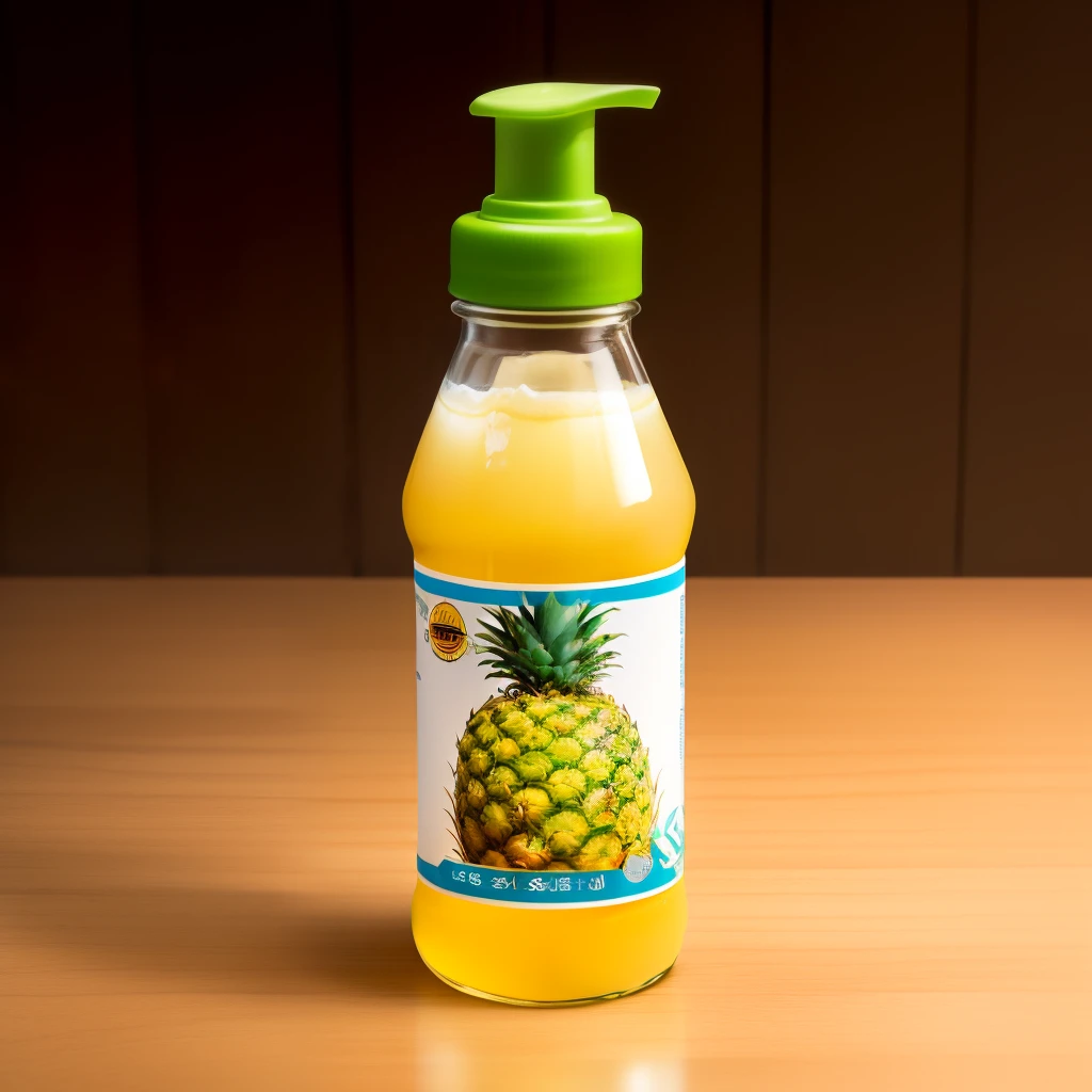 Maratá pineapple flavor concentrated juice 500ml bottle