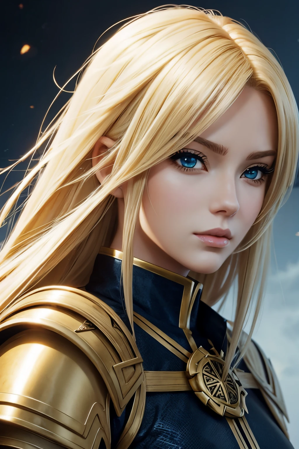 female, general, fantasy, blond hair, anime, beautifull, hot