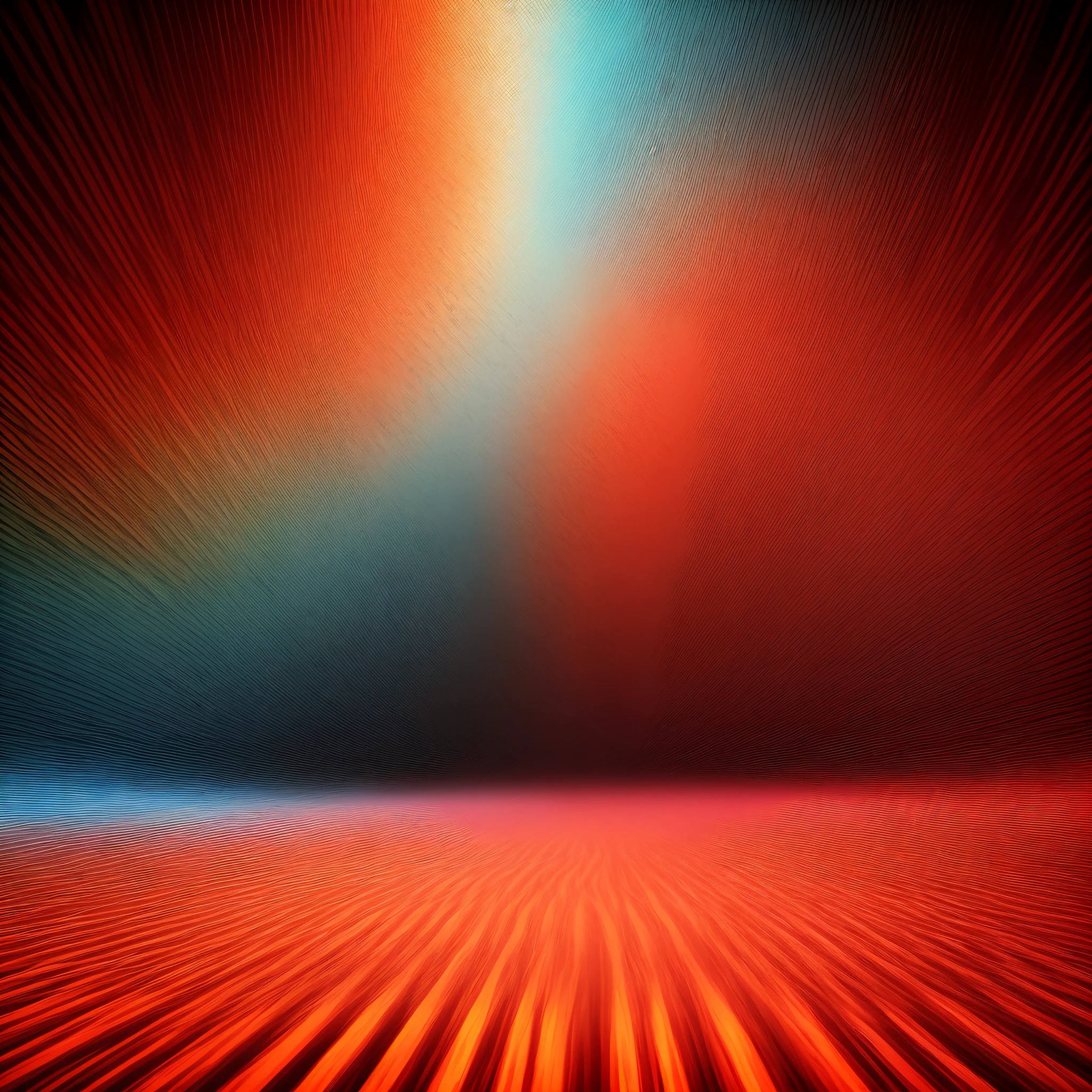 red hallucinogenic background